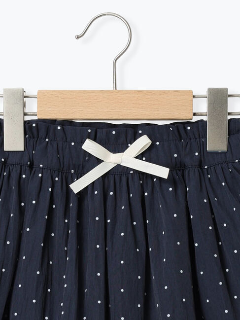 Samansa Mos2 Lagom「ドット柄スカパン」|スカート|