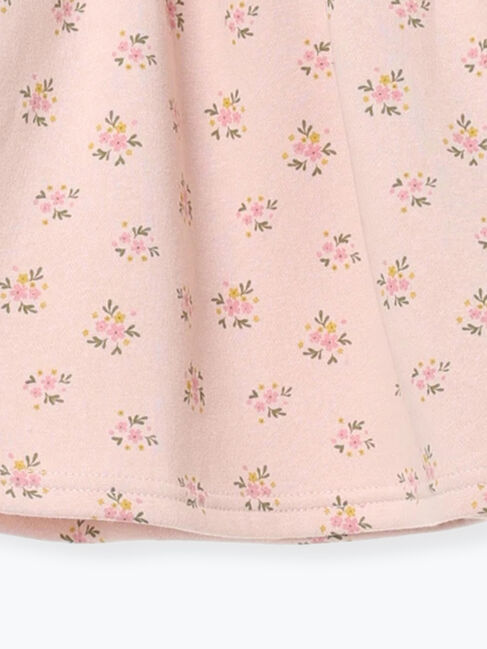 Samansa Mos2 Lagom「花柄裏起毛トレーナー」|Tシャツ・カットソー|