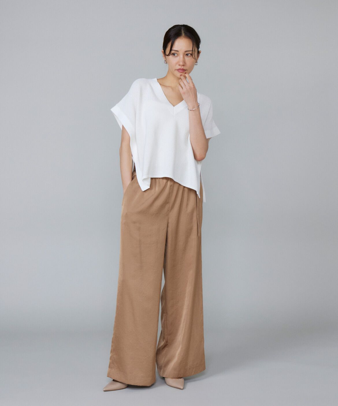 Le Souk「ニットベスト」|ニット・セーター|