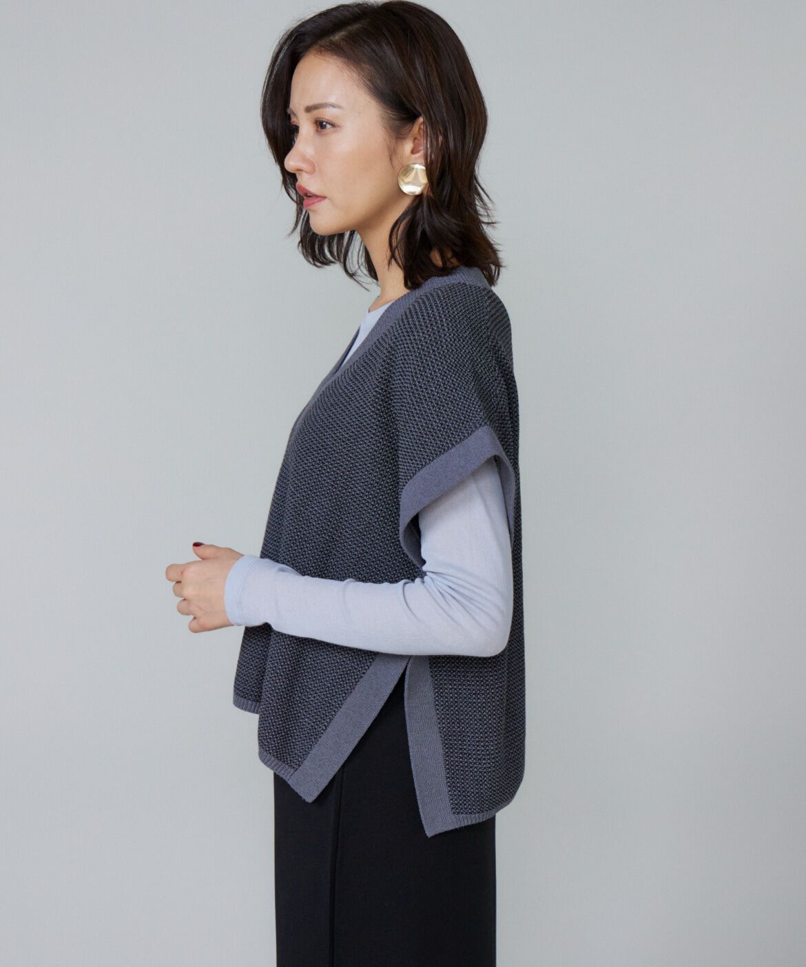 Le Souk「ニットベスト」|ニット・セーター|