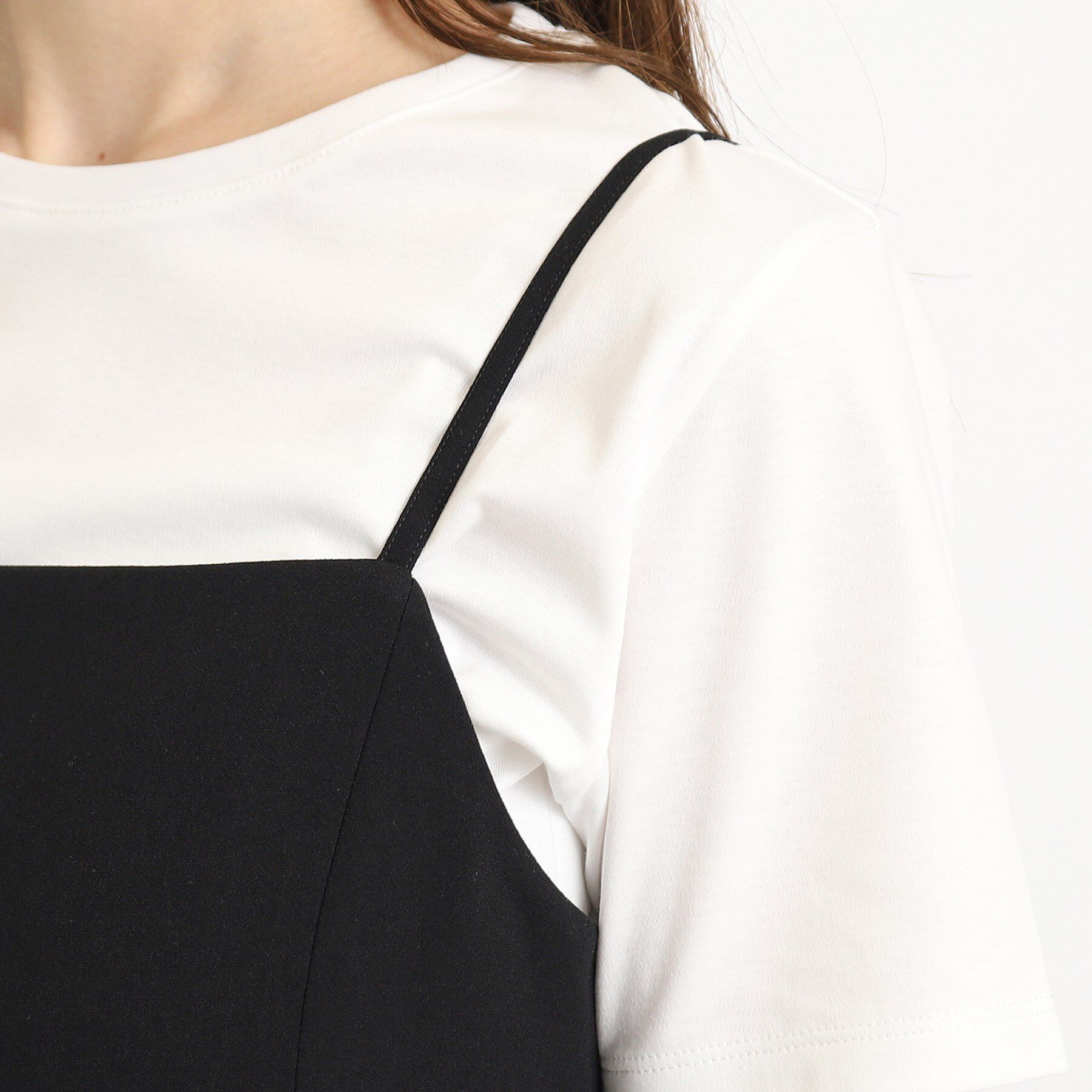 COUP DE CHANCE「【洗える／日本製／アジャスター付】キャミワンピース」|ワンピース|