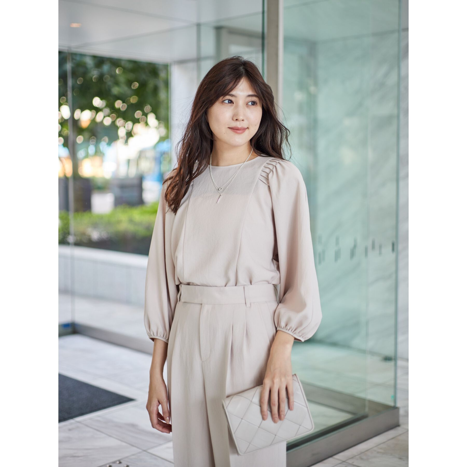 COUP DE CHANCE「【洗える／裏地無し】タック入りテーパードパンツ」|その他|