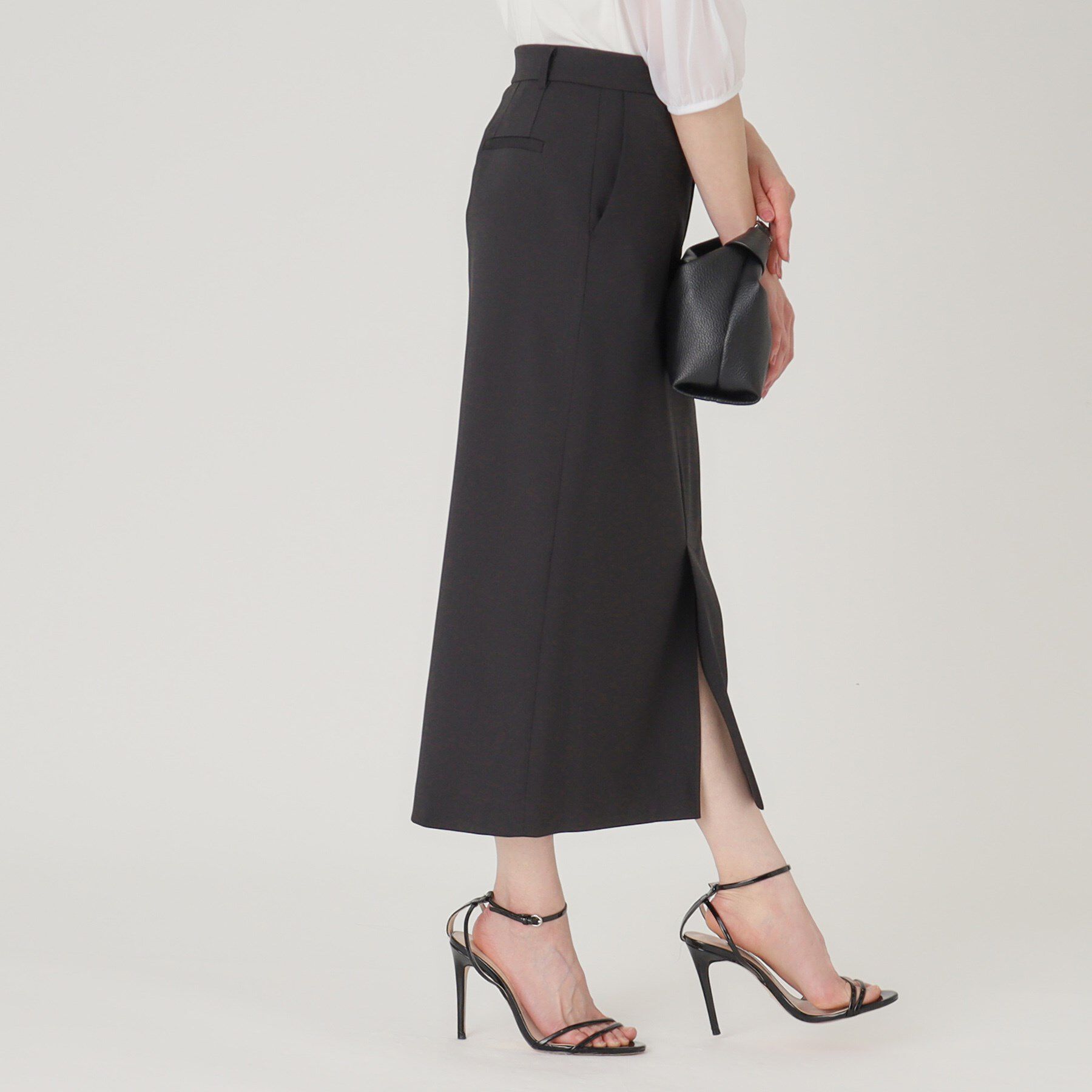 COUP DE CHANCE「【洗える／日本製／ロング丈】ストレートシルエットのスカート」|スカート|