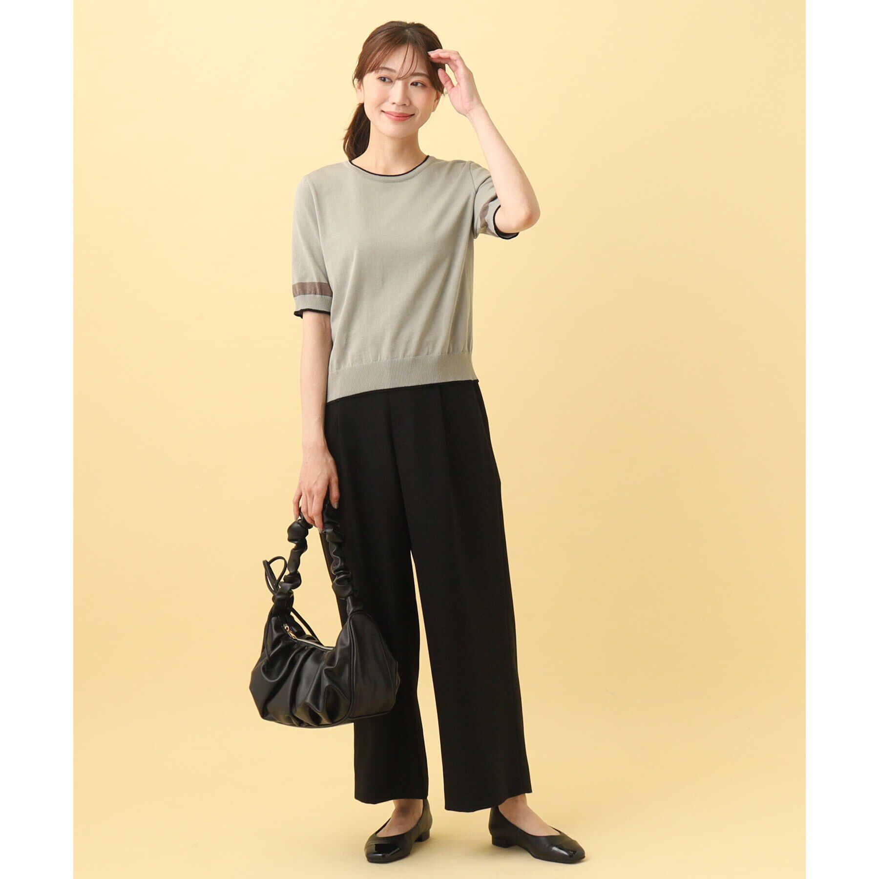 Reflect「【マシンウォッシュ／セットアップ可能】ワイドシルエットパンツ」|その他|