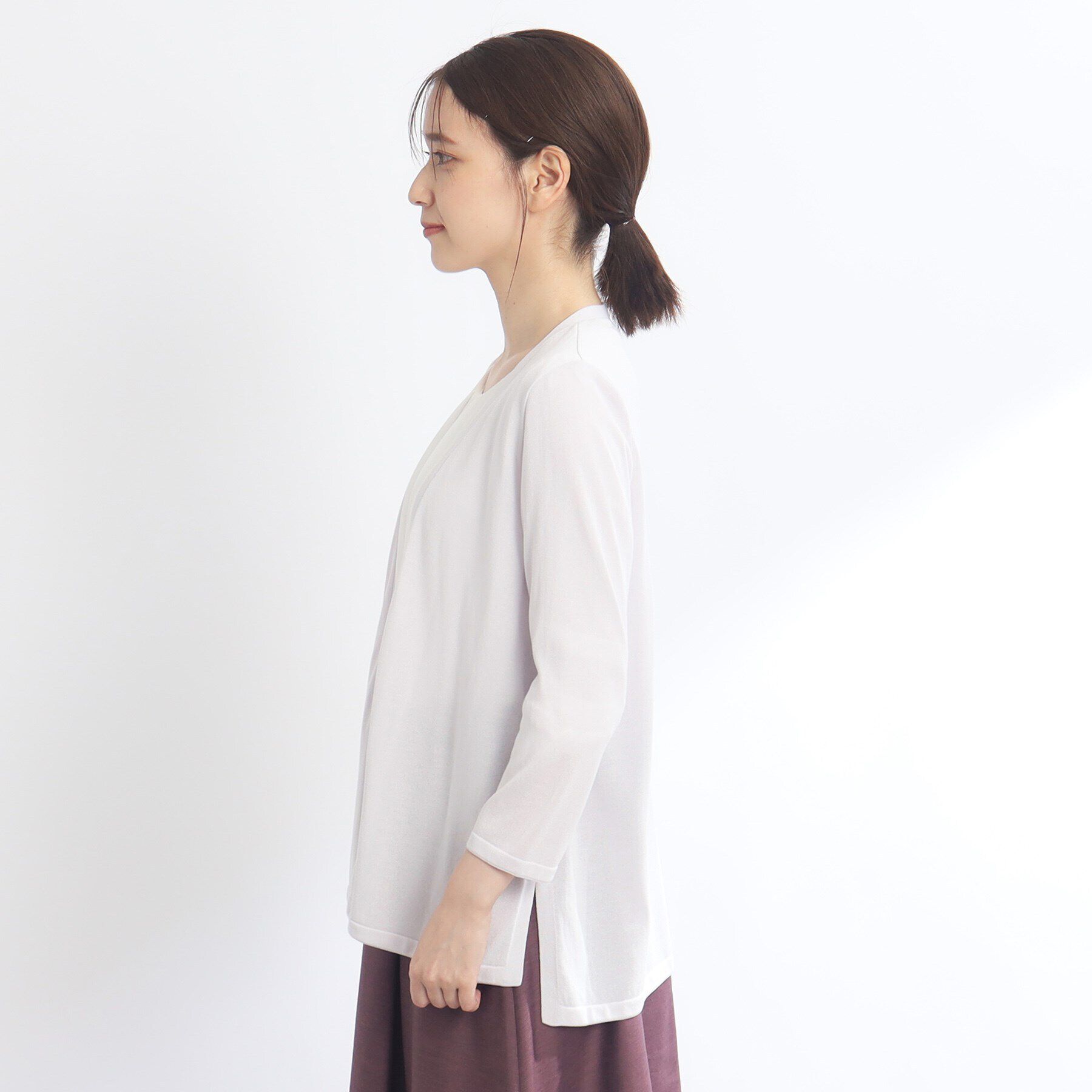 Reflect「【洗える】着流しカーディガン」|カーディガン|