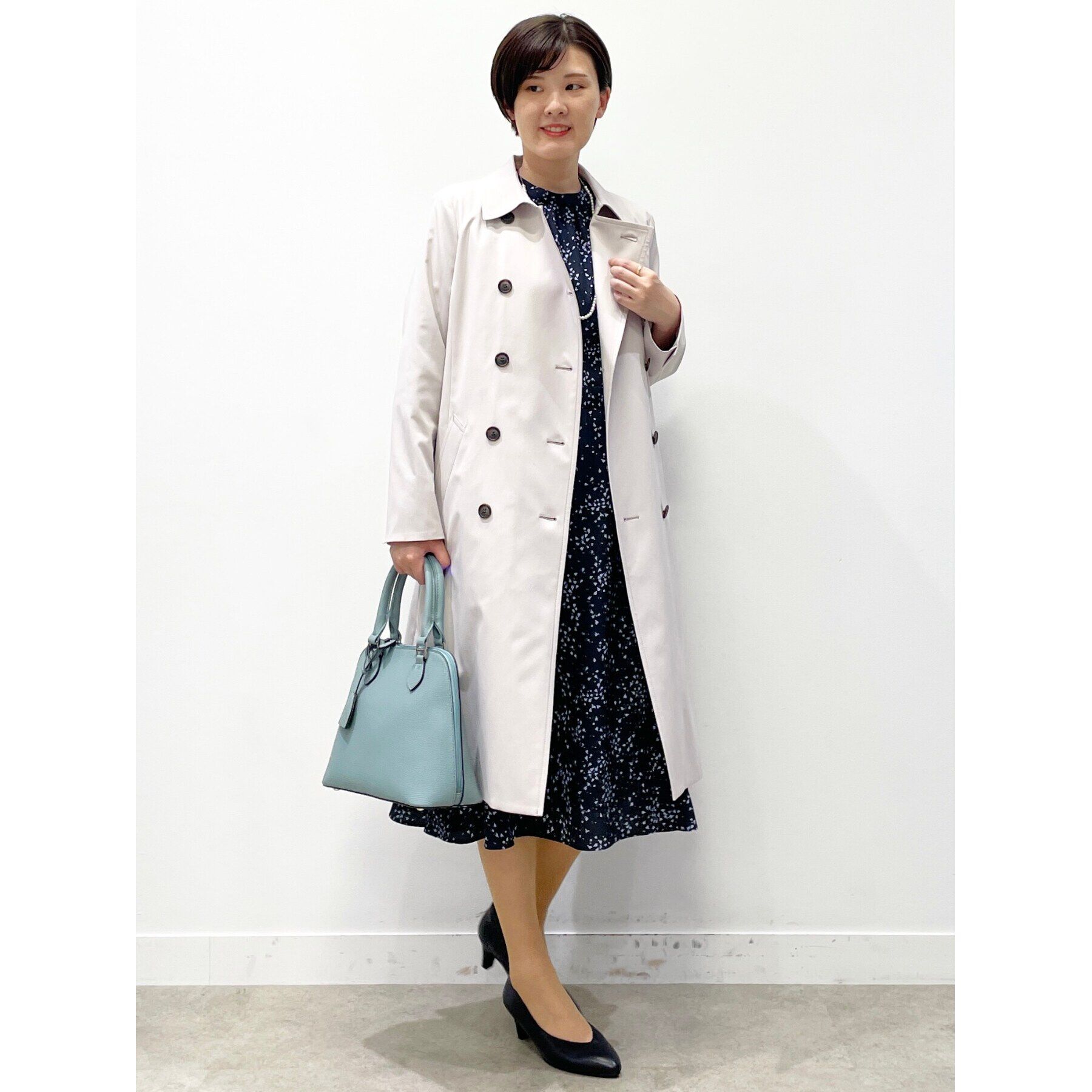 Reflect「【フォーマル/お仕事にもおすすめ／ライナー取り外し可】中綿ライナー付トレンチコート」|トレンチコート|