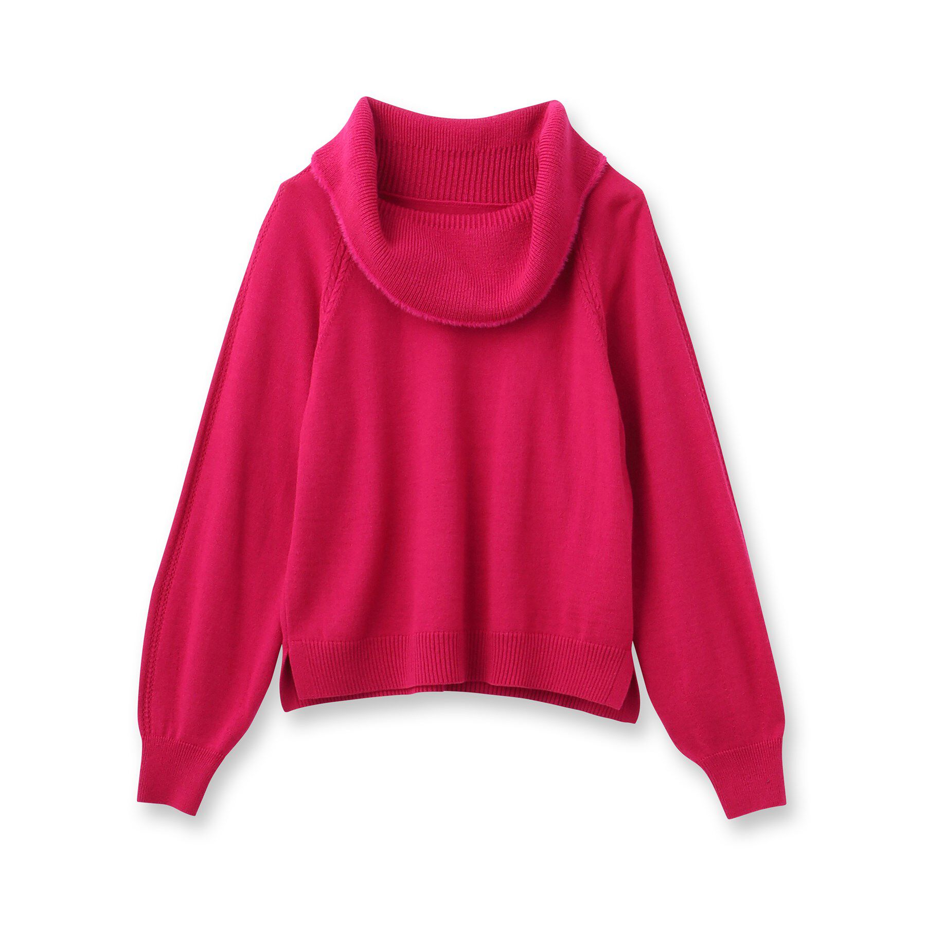 Reflect「【手洗い可】華やかオフタートルニット」|ニット・セーター|