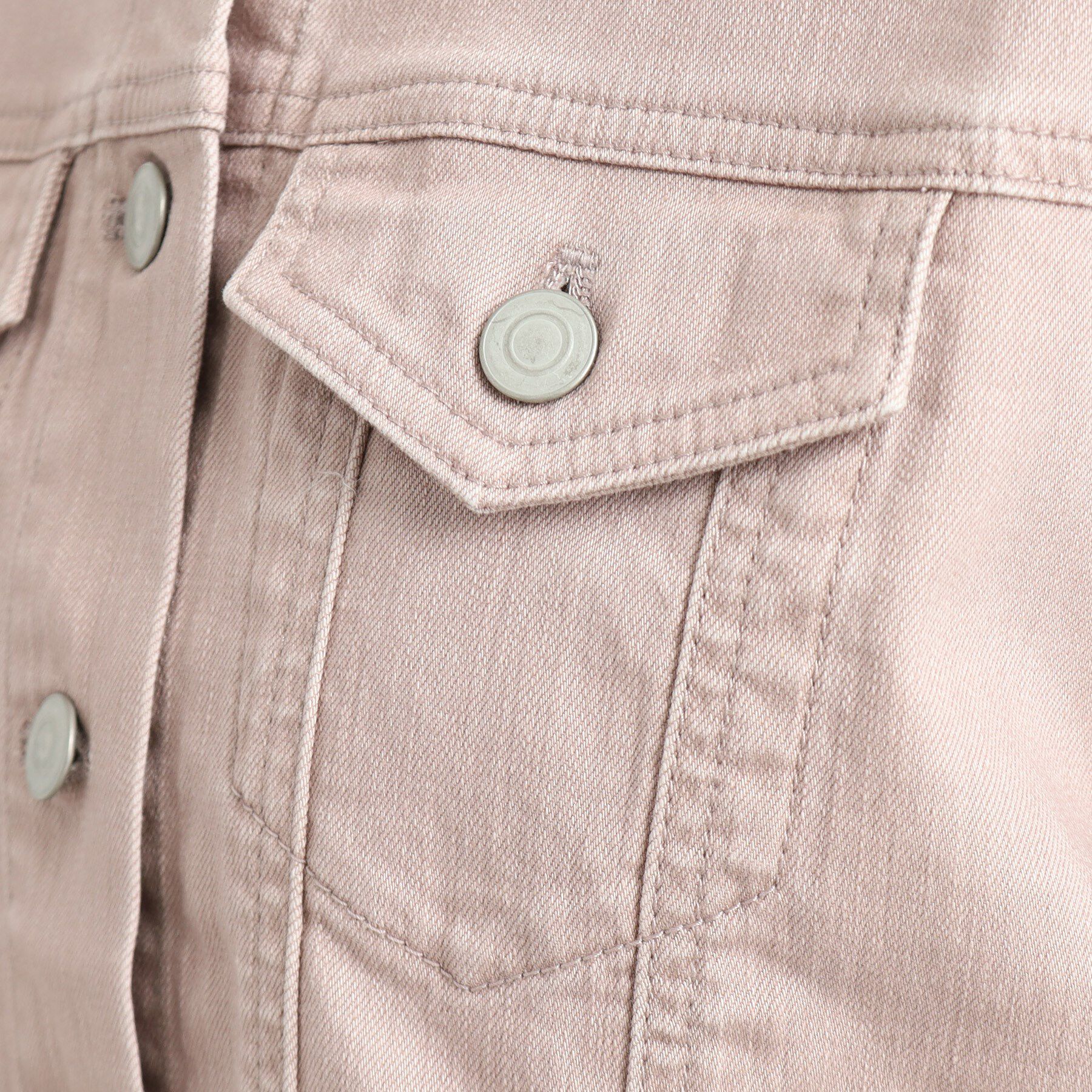 Reflect「【手洗い可】カラーデニムジャケット」|デニムジャケット|