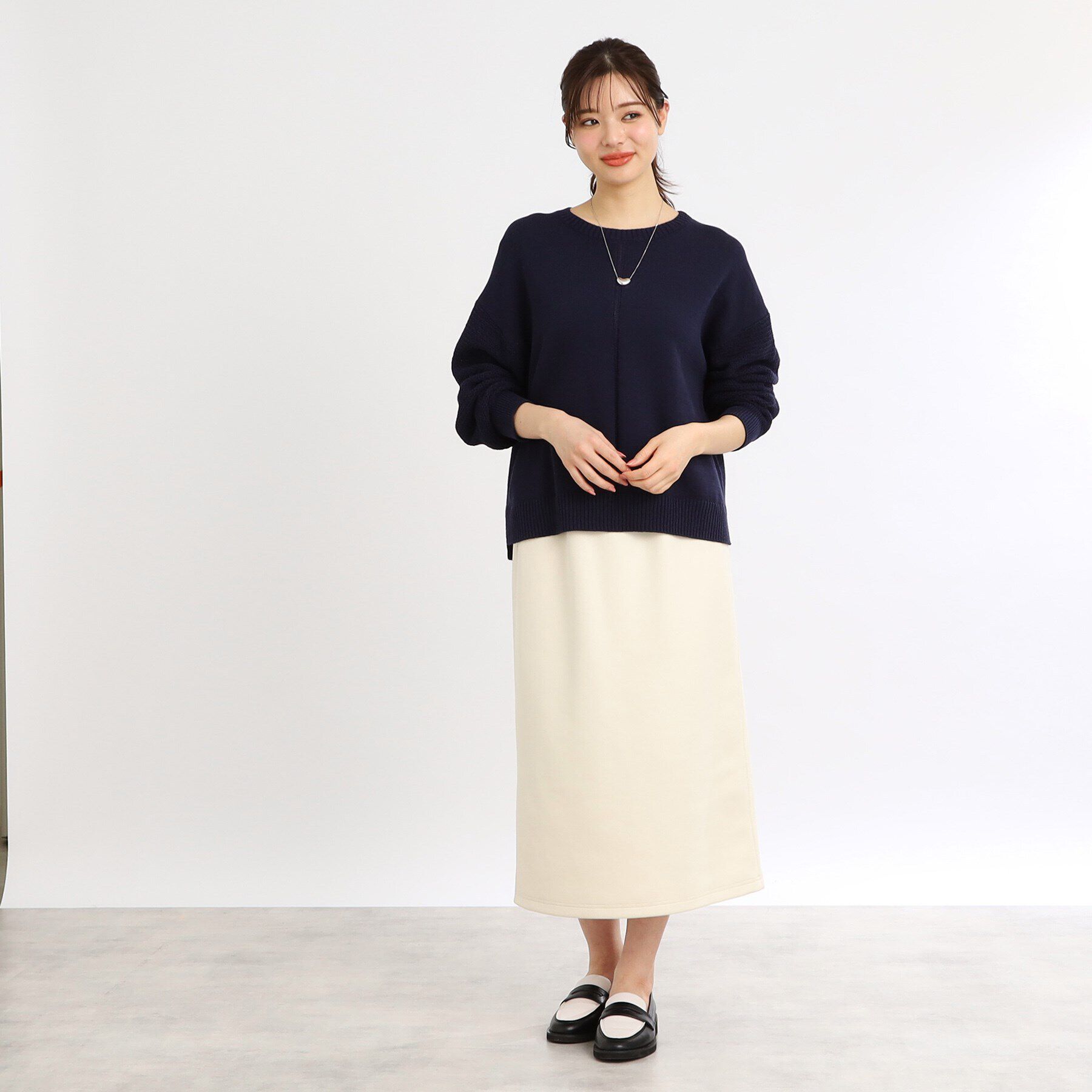 Reflect「【E‐QUALITY／手洗い可】ドライタッチニット」|ニット・セーター|