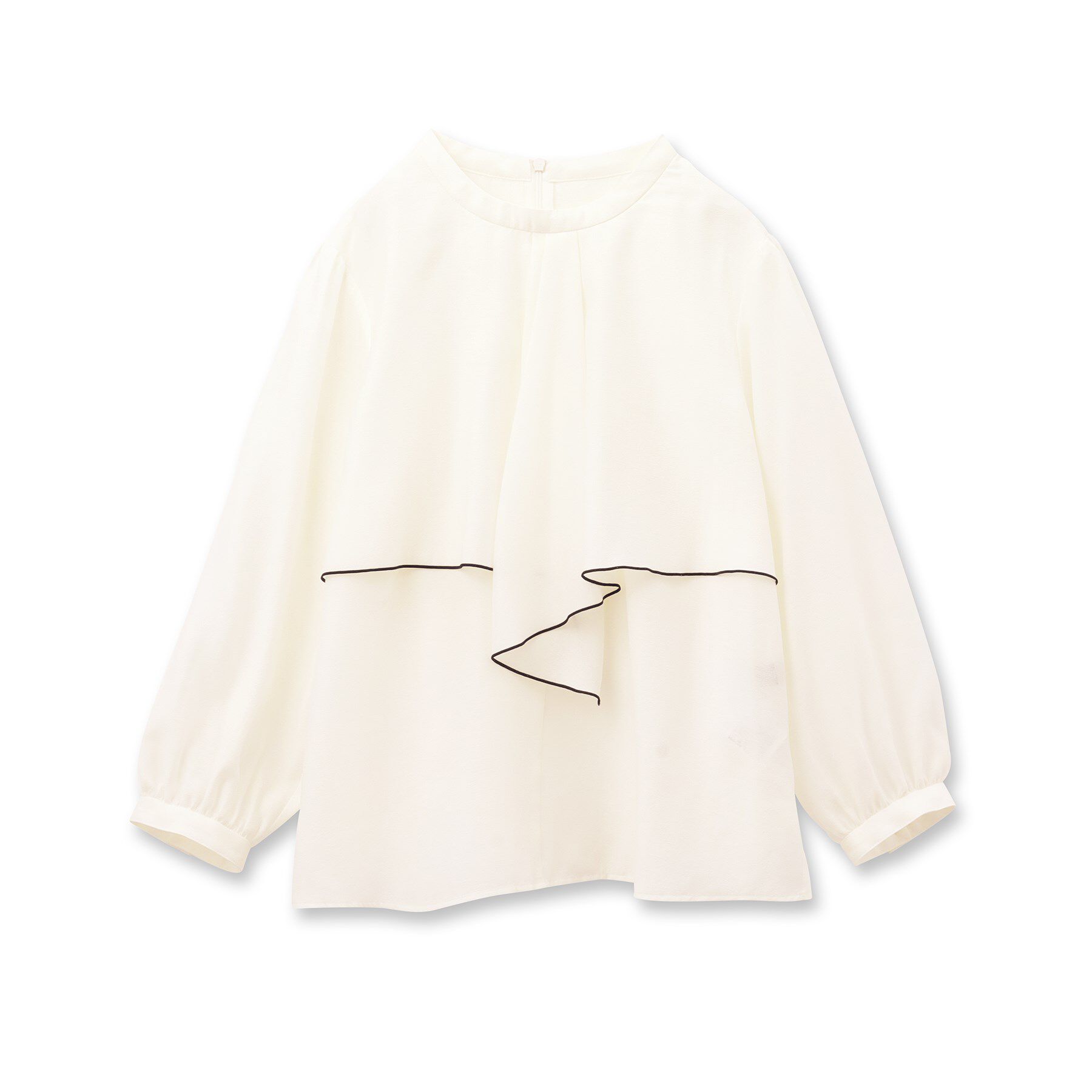 Reflect「【洗える】ラッフルフリルブラウス」|シャツ・ブラウス|