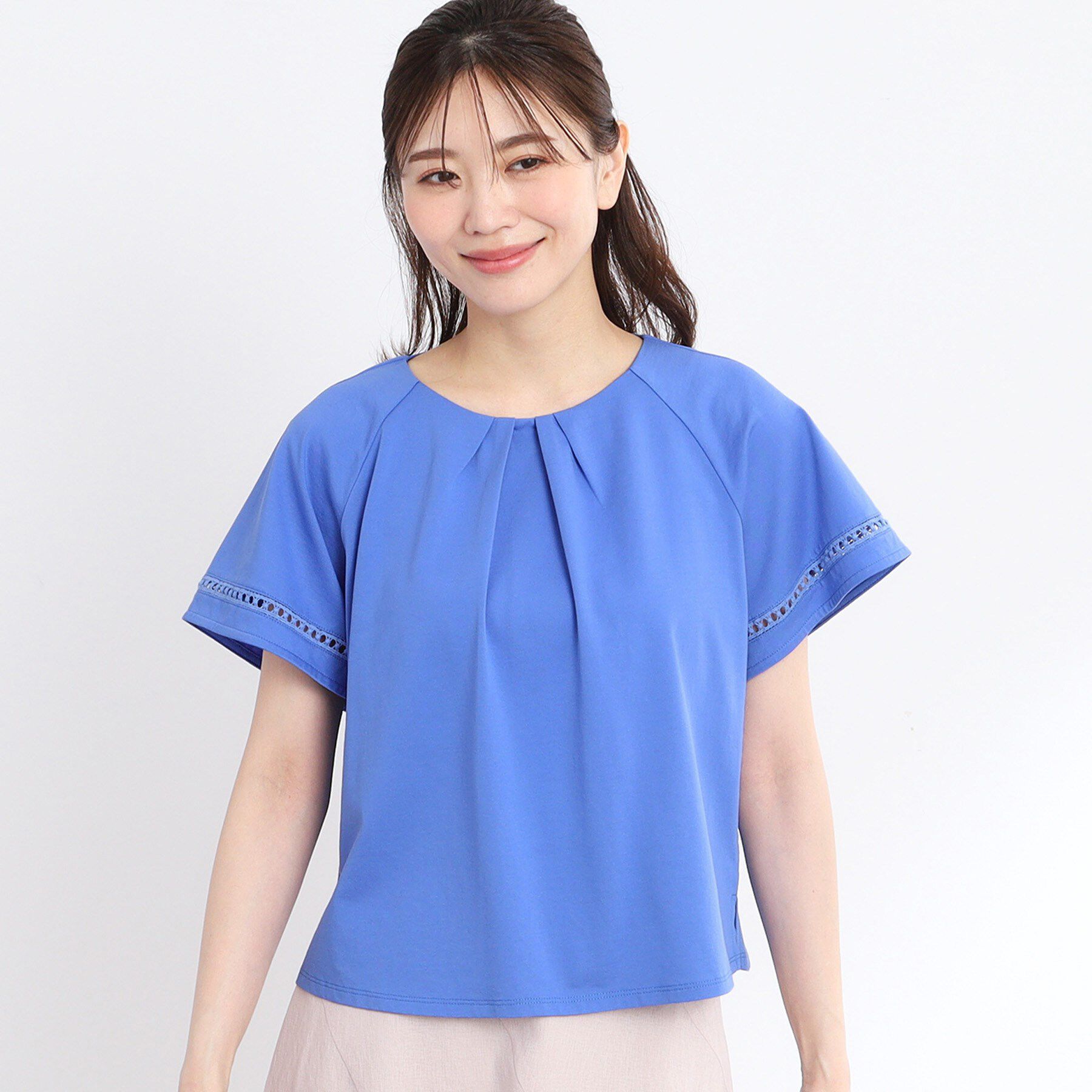 Reflect「【手洗い可】フレアースリーブカットソー」|Tシャツ・カットソー|