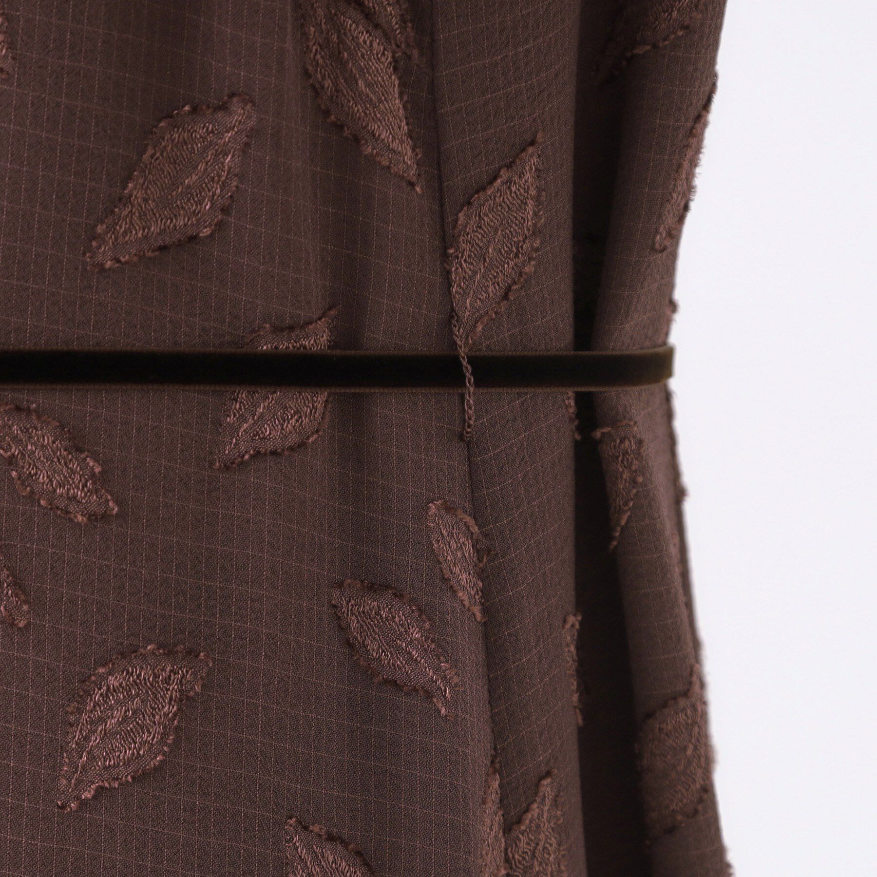 Reflect「【撥水／二の腕カバー／付属リボン付き】ケープデザインノースリーブワンピース」|ワンピース|