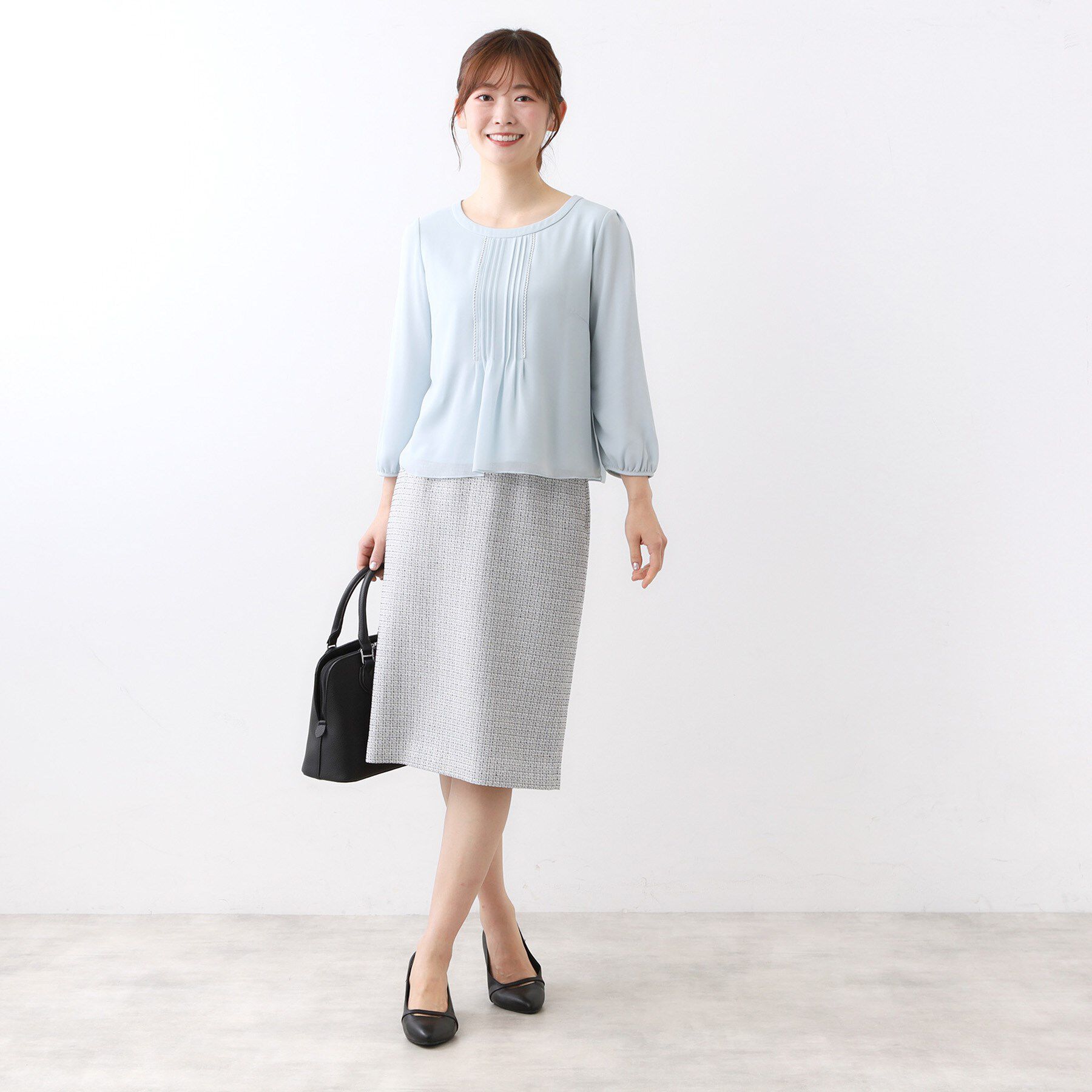Reflect「【フォーマル／入卒／セットアップ可】ツイードスカート」|スカート|