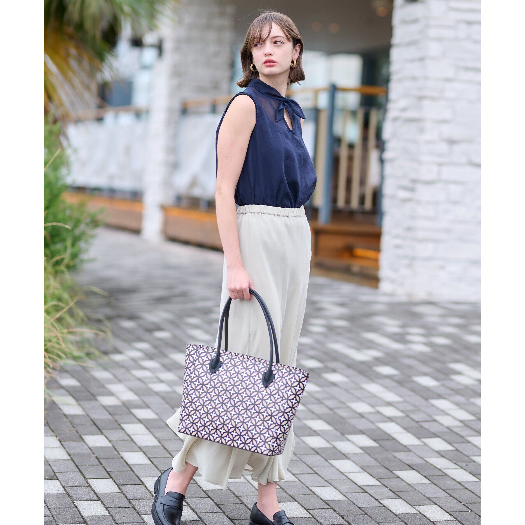 DRESSTERIOR「シアーリボンアーカイブブラウス」|シャツ・ブラウス|