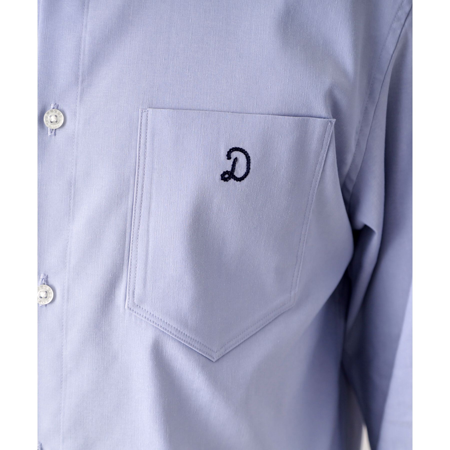 DRESSTERIOR「リネン混スリークオーターシャツ」|シャツ・ブラウス|