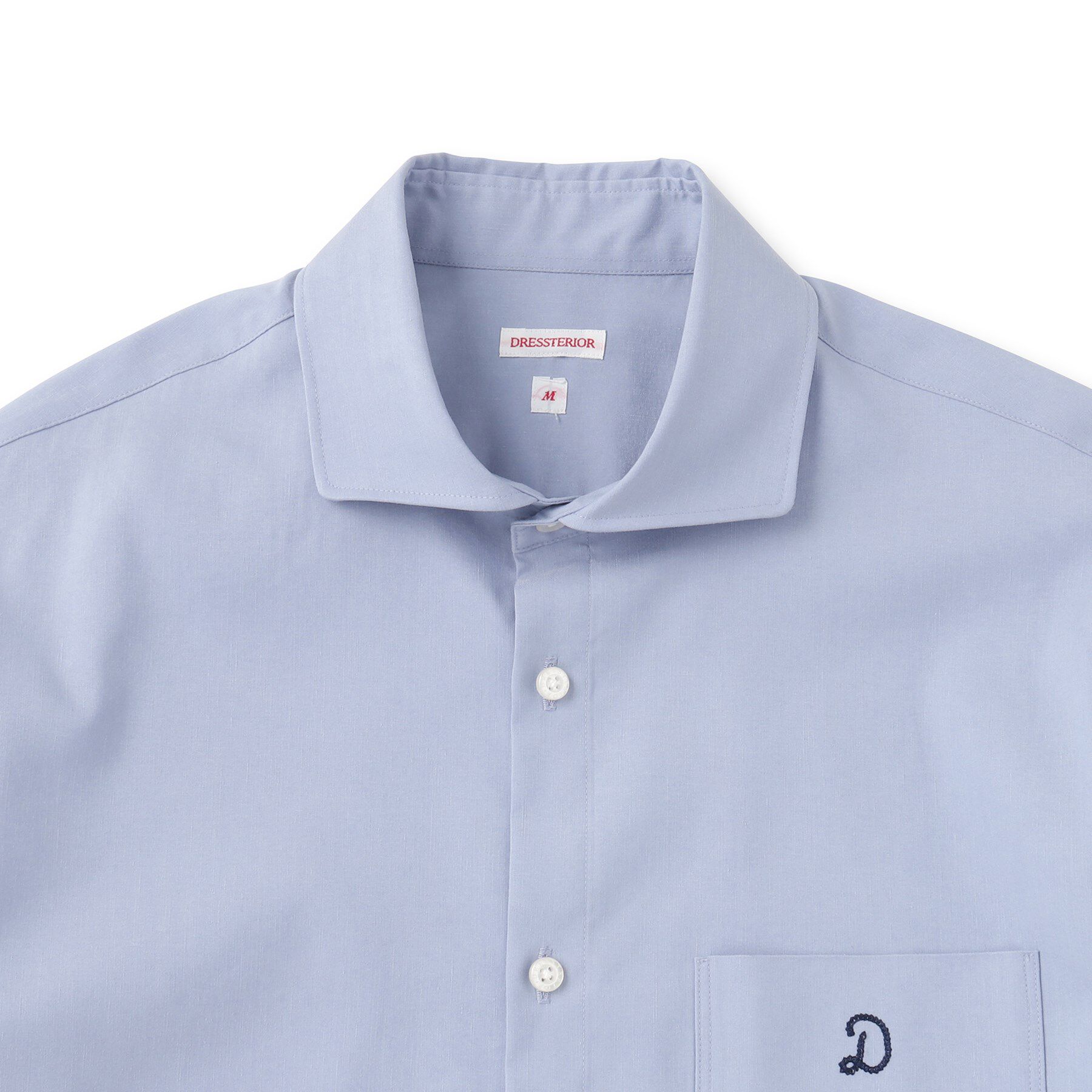 DRESSTERIOR「リネン混スリークオーターシャツ」|シャツ・ブラウス|