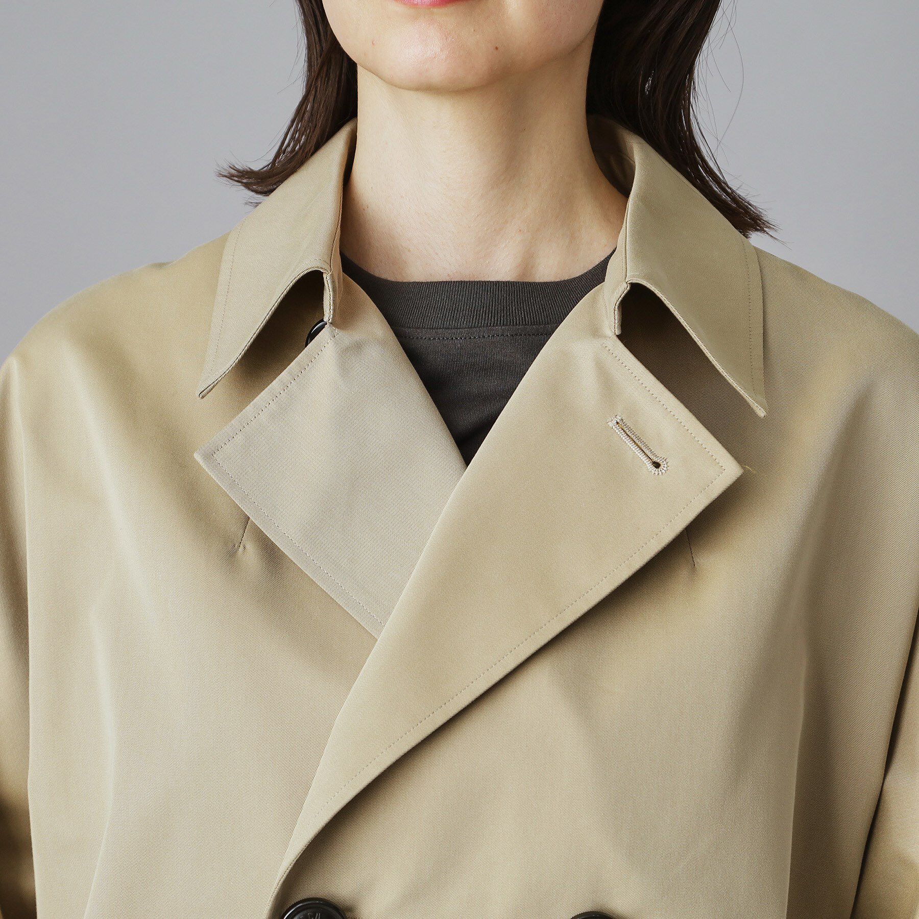 TICCA（ティッカ）ショートテントトレンチコート（DRESSTERIOR