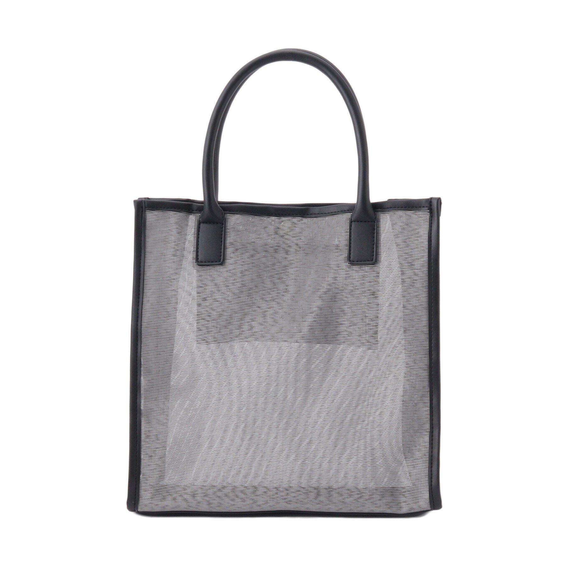 grove「メッシュコンビスクエアトート」|トートバッグ|