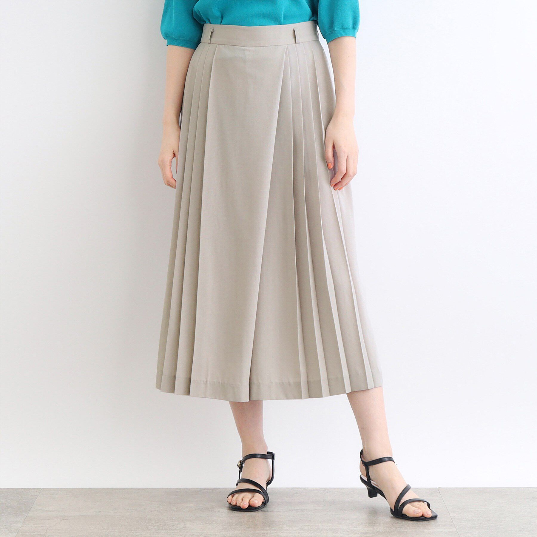 grove「スカート見えプリーツパンツ」|その他|