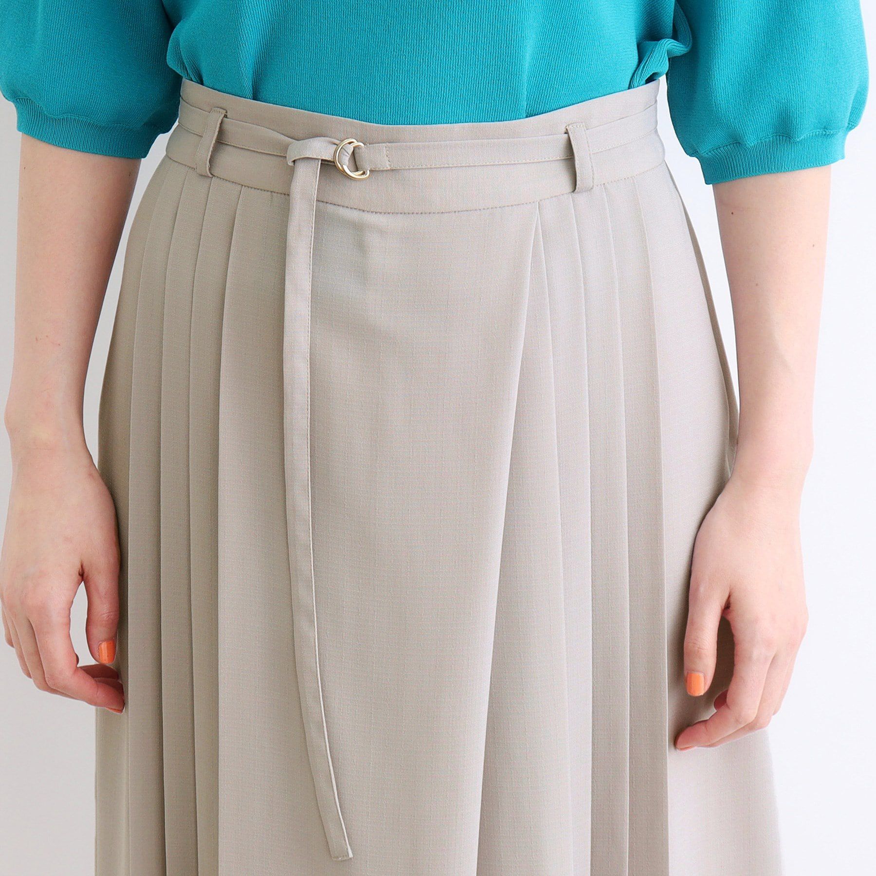 grove「スカート見えプリーツパンツ」|その他|