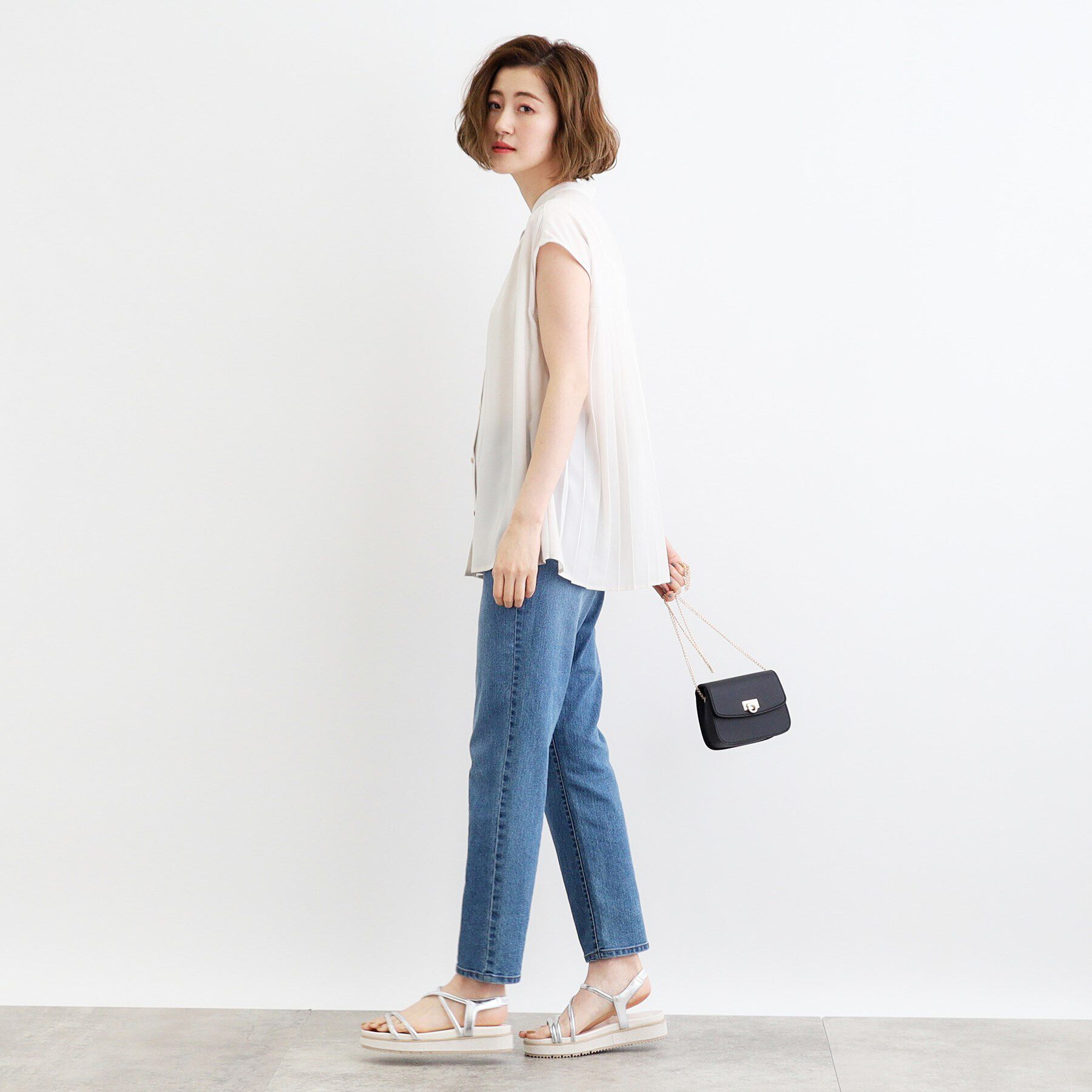 grove「バックプリーツブラウス」|シャツ・ブラウス|