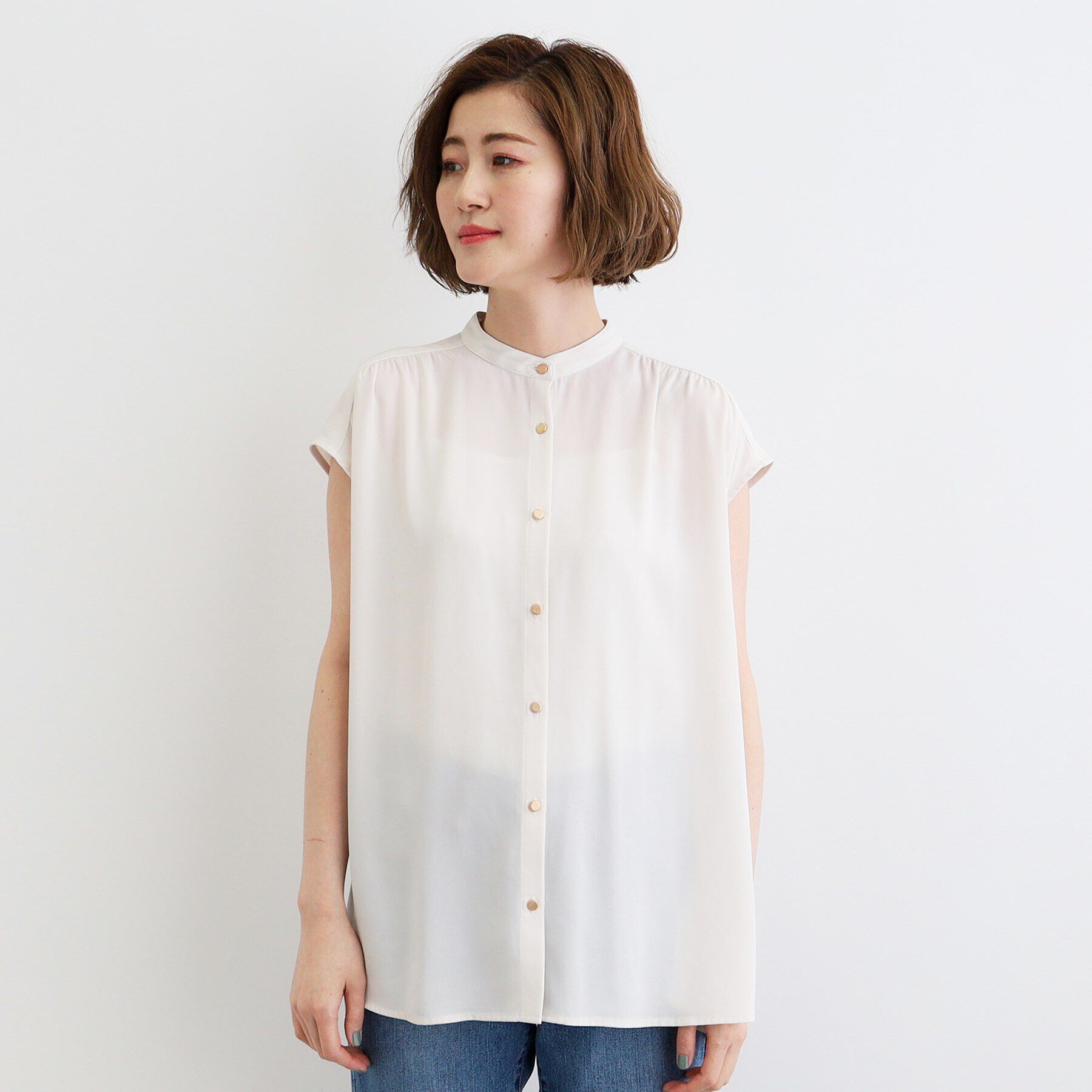 grove「バックプリーツブラウス」|シャツ・ブラウス|