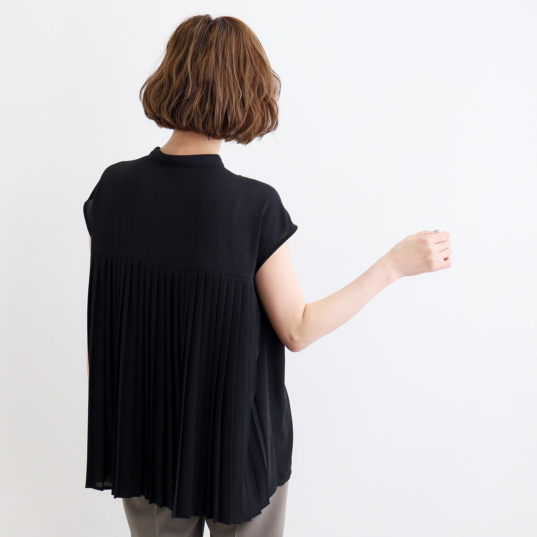 grove「バックプリーツブラウス」|シャツ・ブラウス|