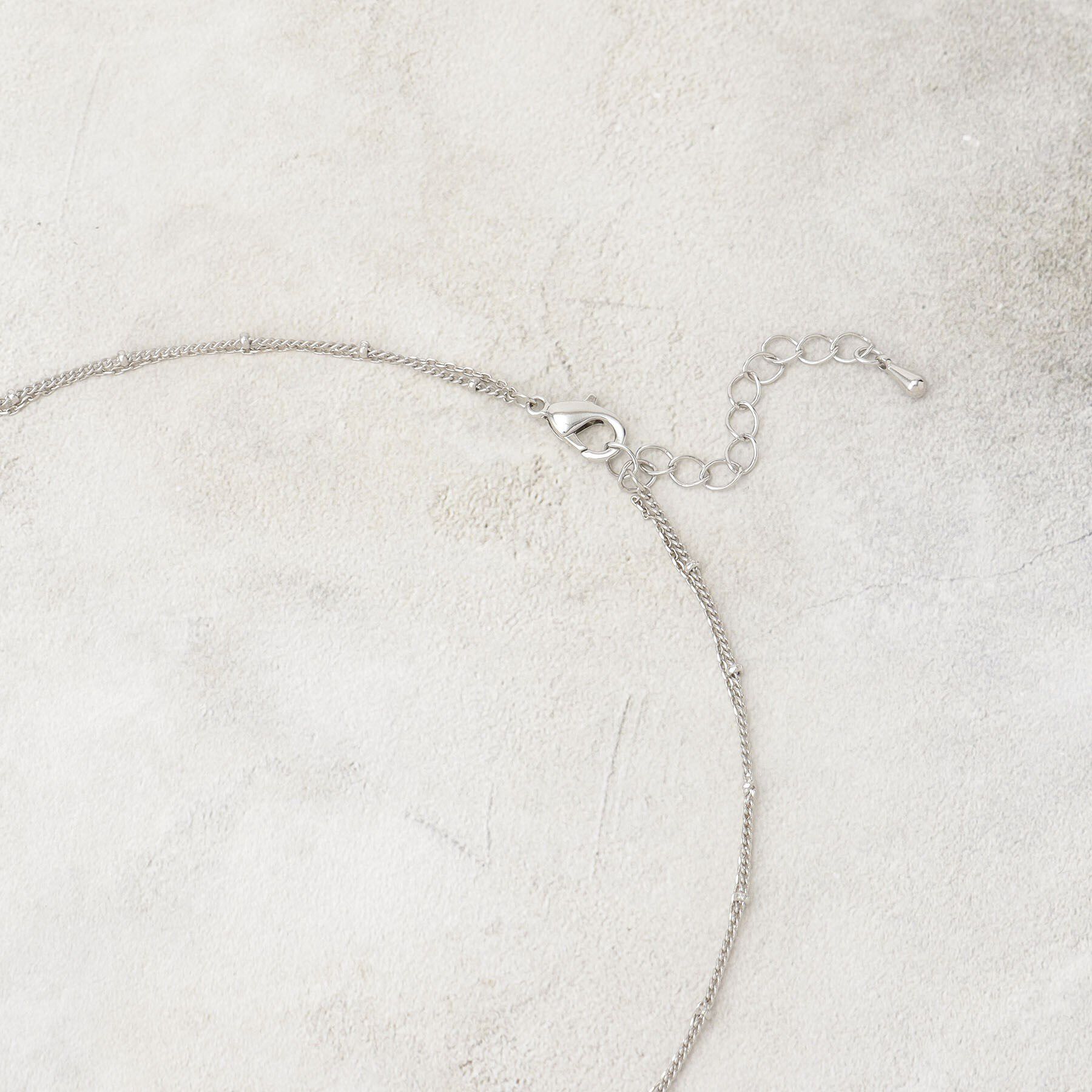 grove「雪の結晶2連ネックレス」|ネックレス|