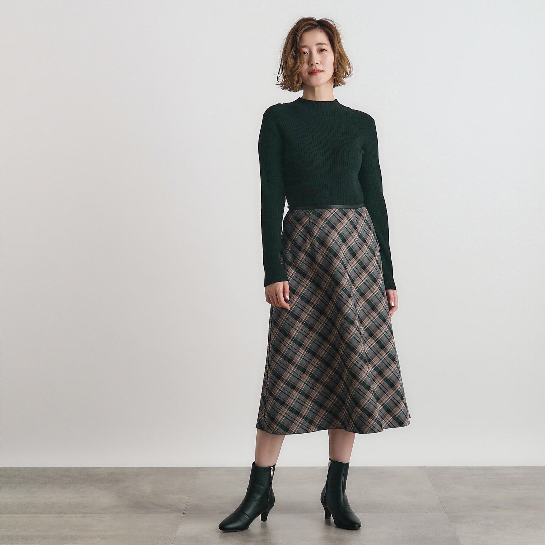 grove「リバーシブルフレアスカート」|スカート|