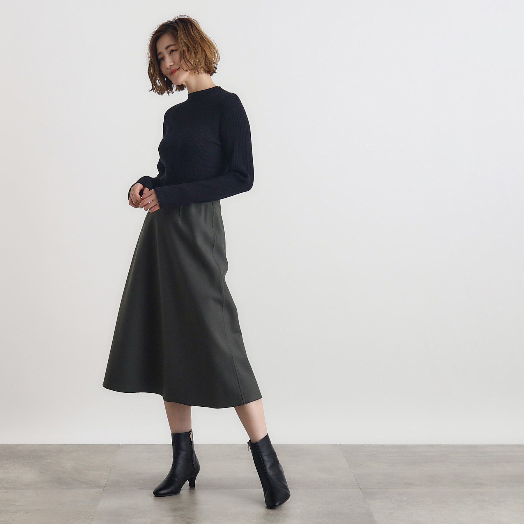 grove「リバーシブルフレアスカート」|スカート|