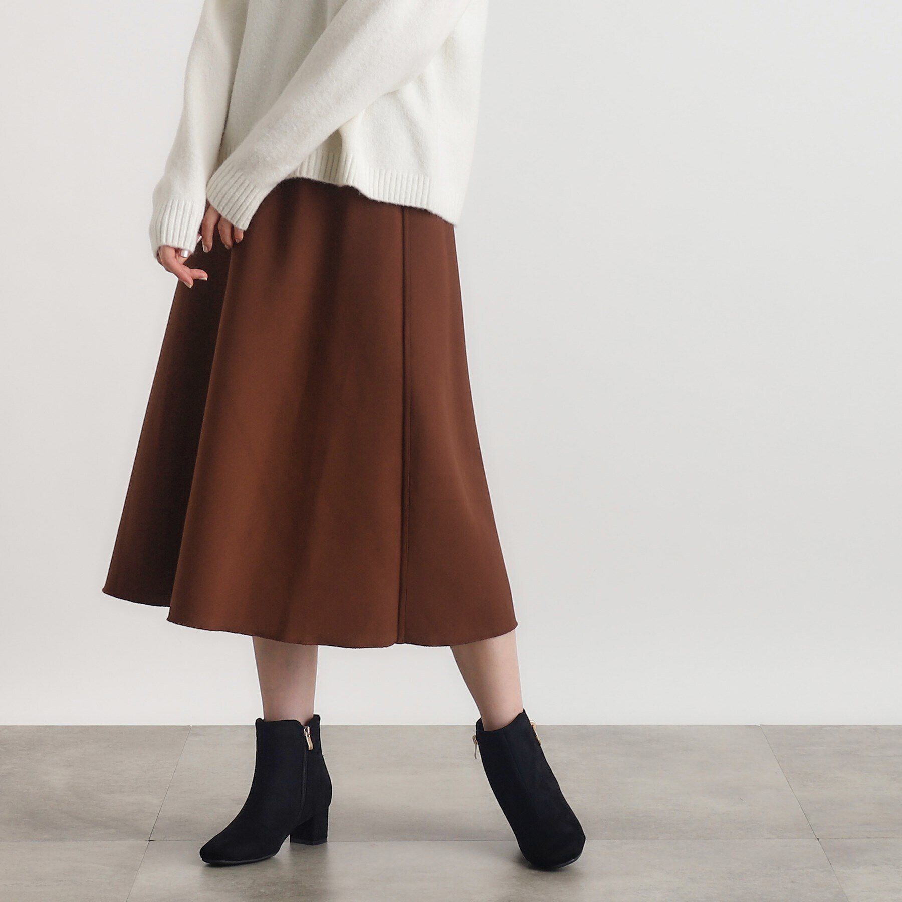 grove「リバーシブルフレアスカート」|スカート|