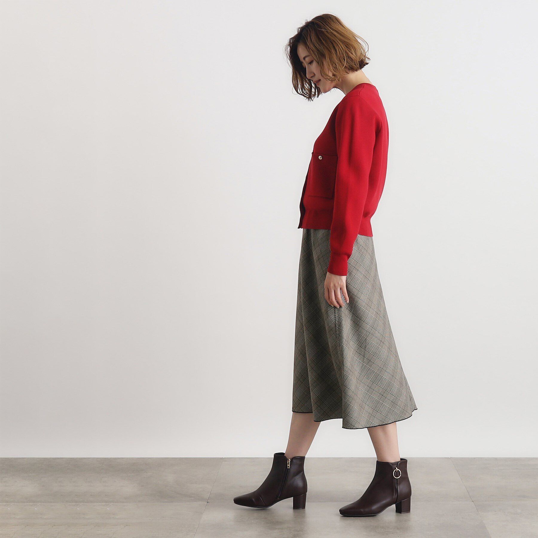 grove「リバーシブルフレアスカート」|スカート|