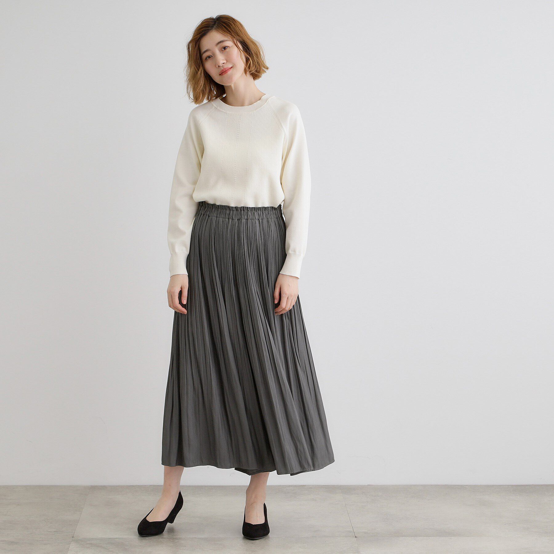 grove「スカートライクプリーツパンツ」|その他|