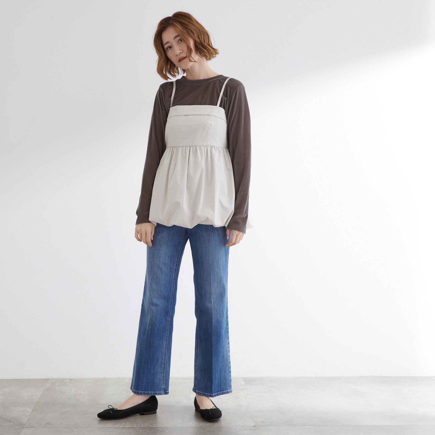 grove「バルーンキャミビスチェ」|シャツ・ブラウス|