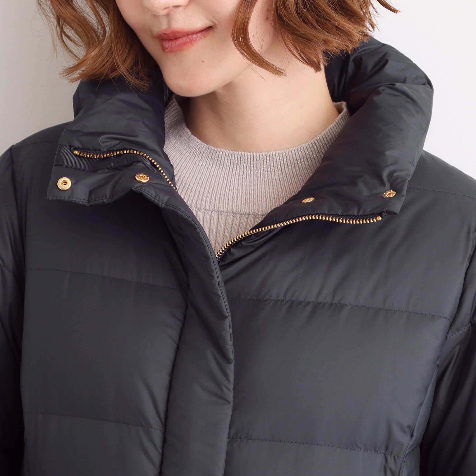 grove「【名品アウター/800FP・多機能】つつまれダウンロング」|ダウン|