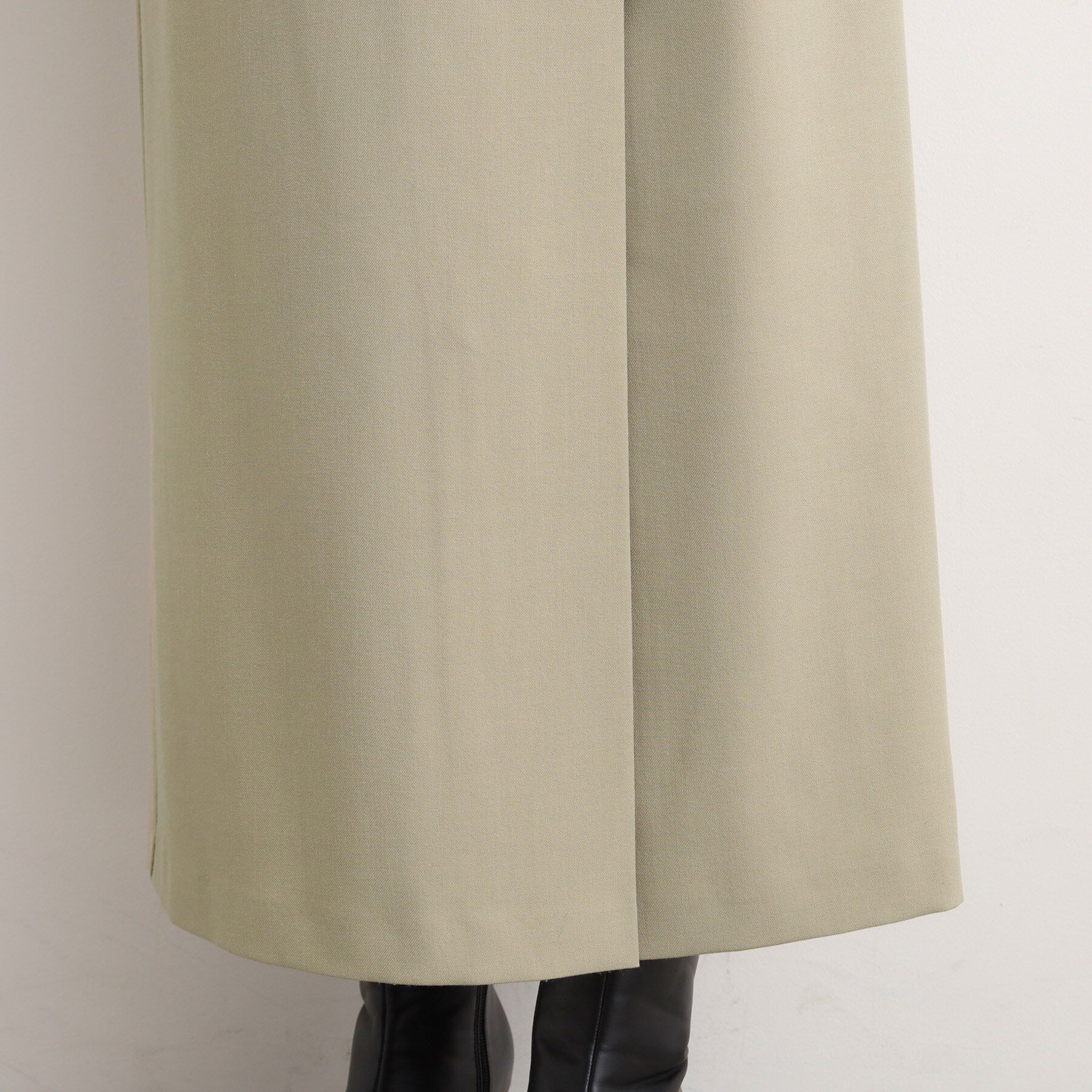 grove「合皮ベルト付きナロースカート」|スカート|