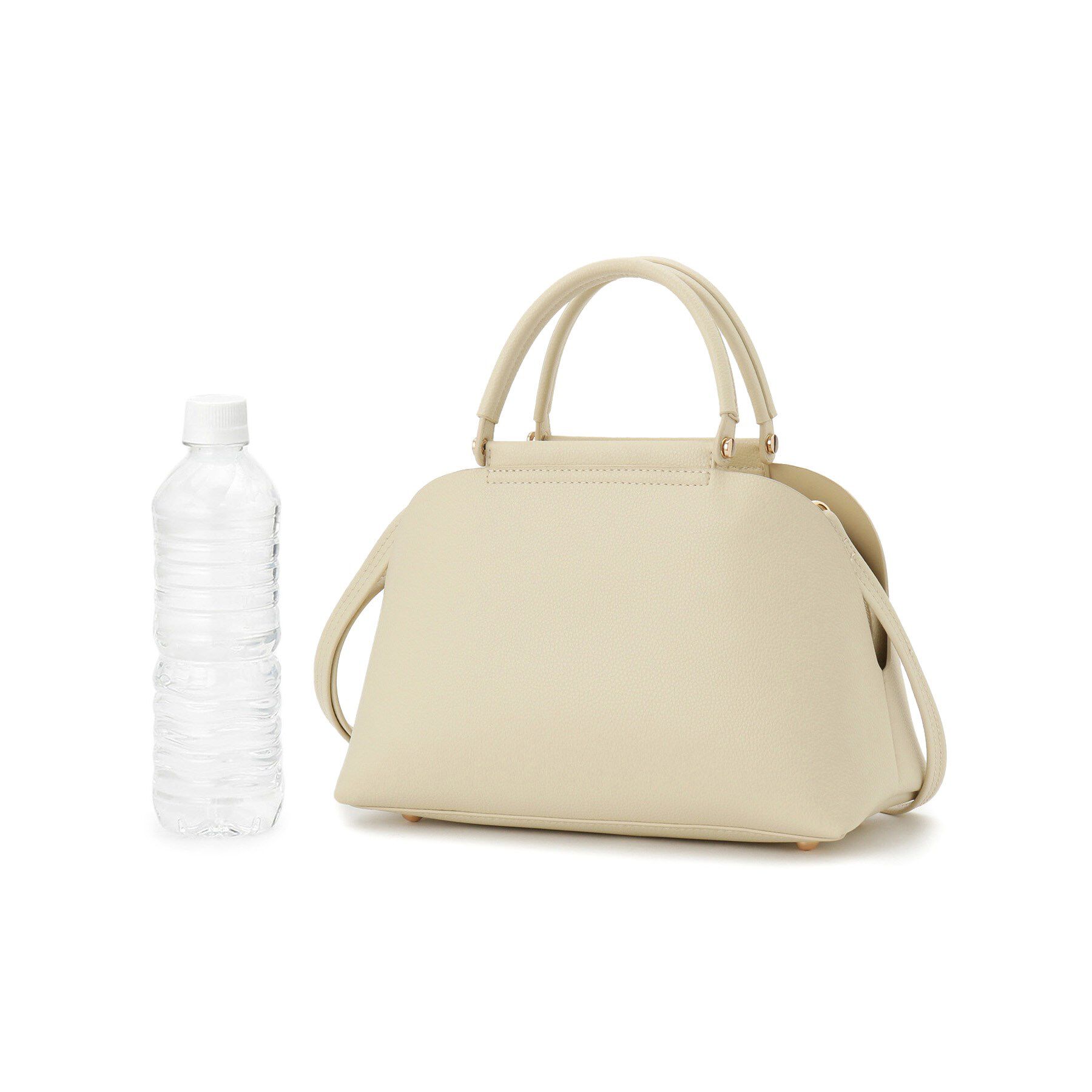 grove「【ハレの日にもデイリーにも】バーハンドルラウンド2WAYトート」|ハンドバッグ|