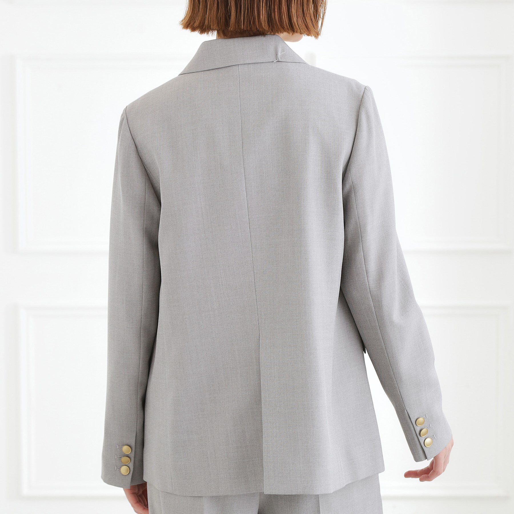 grove「【マシンウォッシュ/防シワ】ダブルテーラードジャケット【着回しカセット】」|テーラードジャケット|