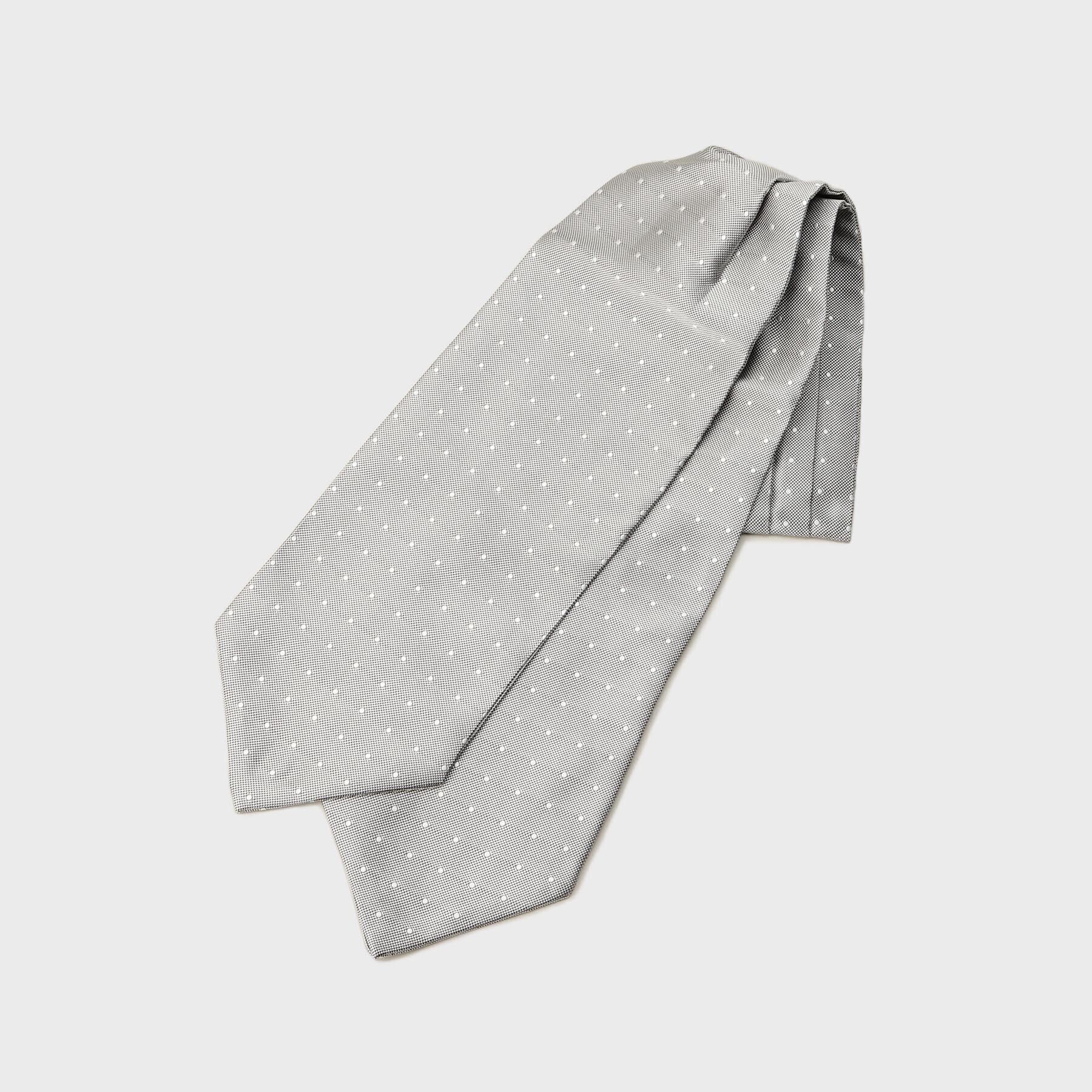 TAKEO KIKUCHI「フォーマルアスコットタイ」|ネクタイ・蝶ネクタイ|グレー系(011)