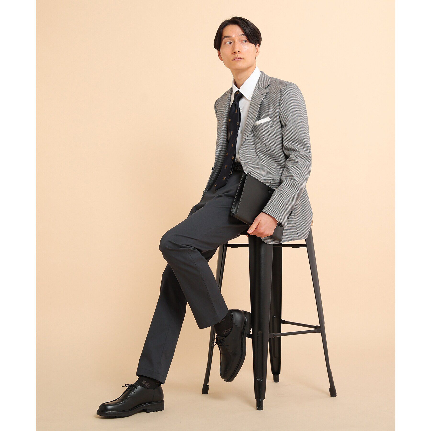 TAKEO KIKUCHI「ハイストレッチ ピケ スリム パンツ」|その他|