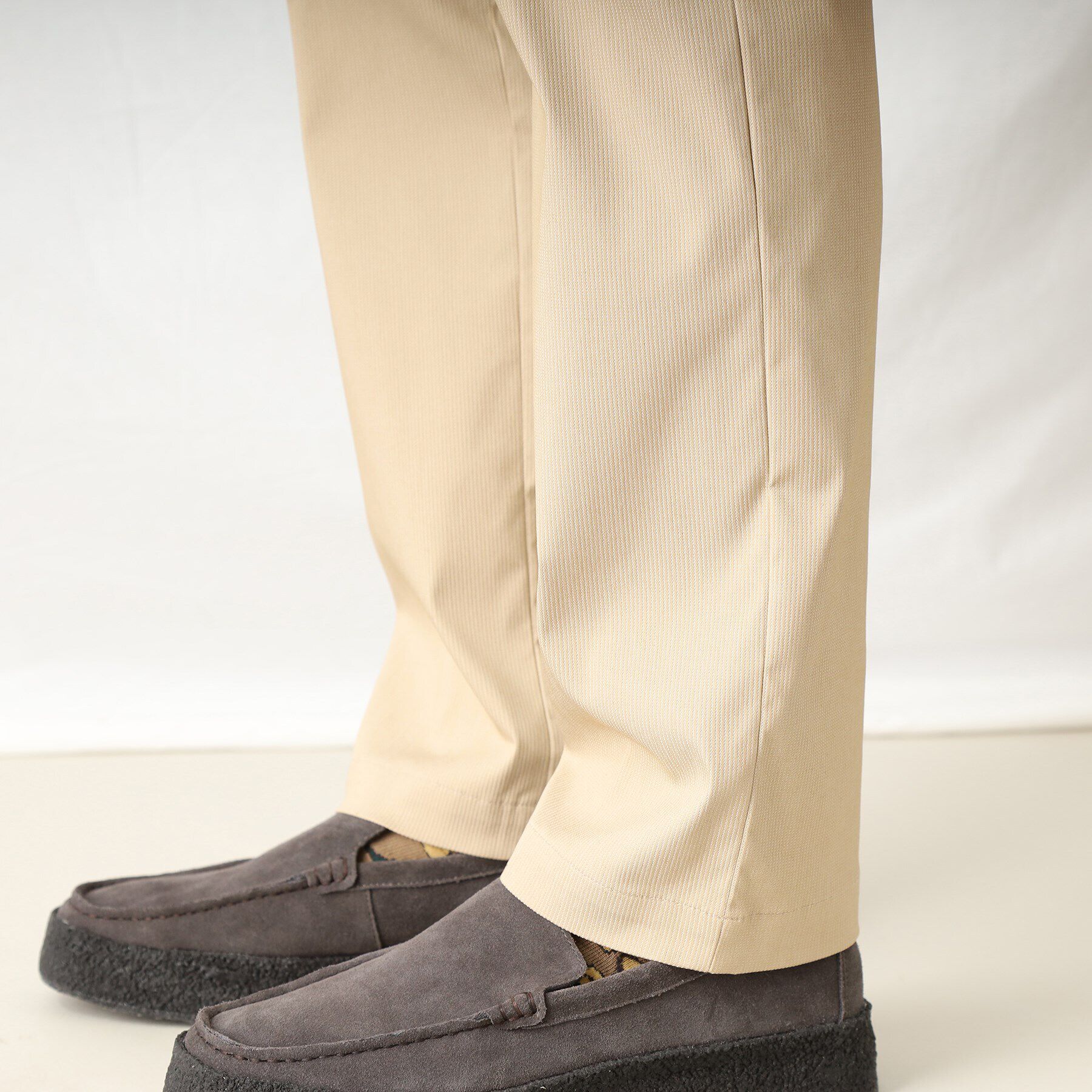 TAKEO KIKUCHI「ハイストレッチ ピケ スリム パンツ」|その他|