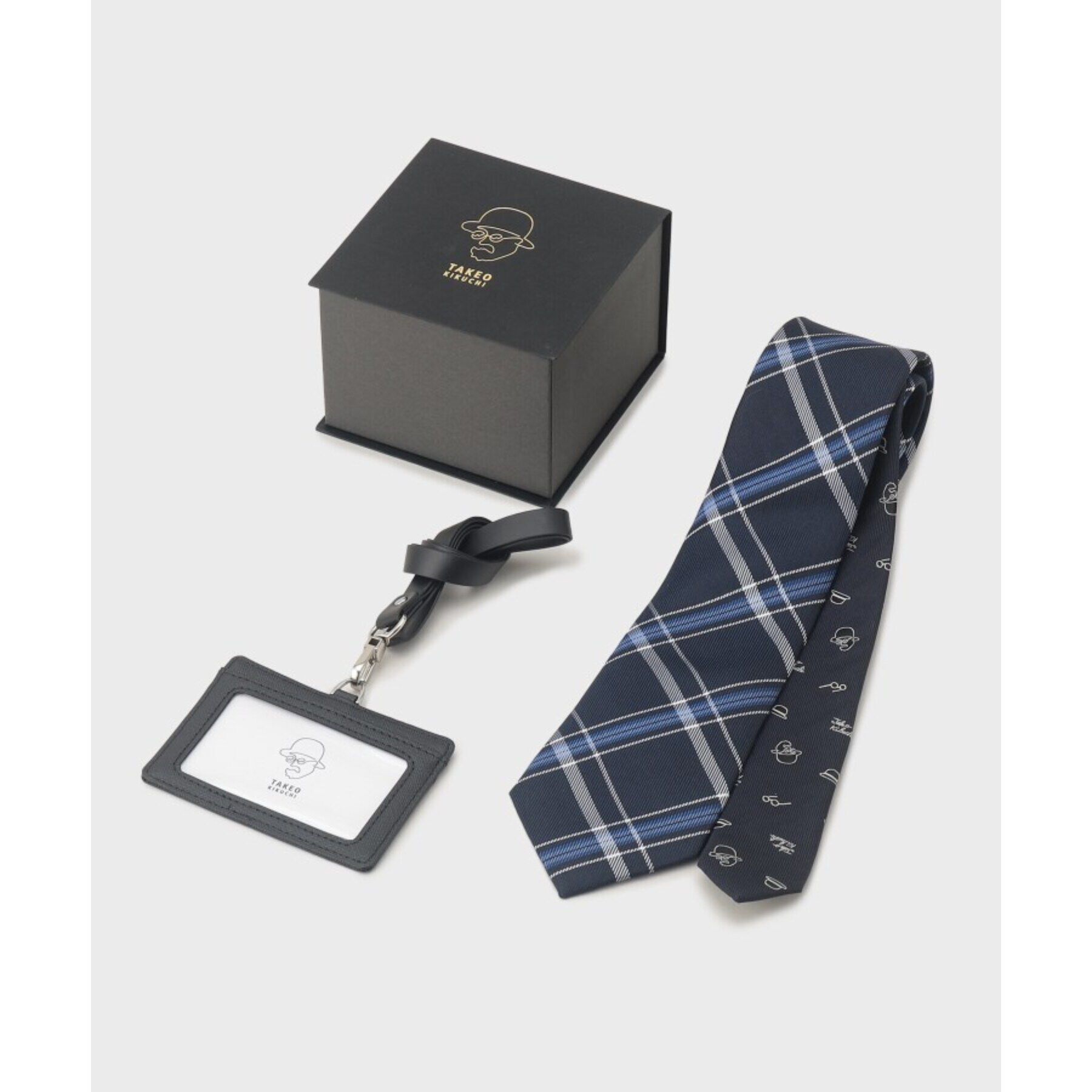 TAKEO KIKUCHI「【SPECIAL BOX】チェンジネクタイ&IDホルダー セット」|ネクタイ・蝶ネクタイ|
