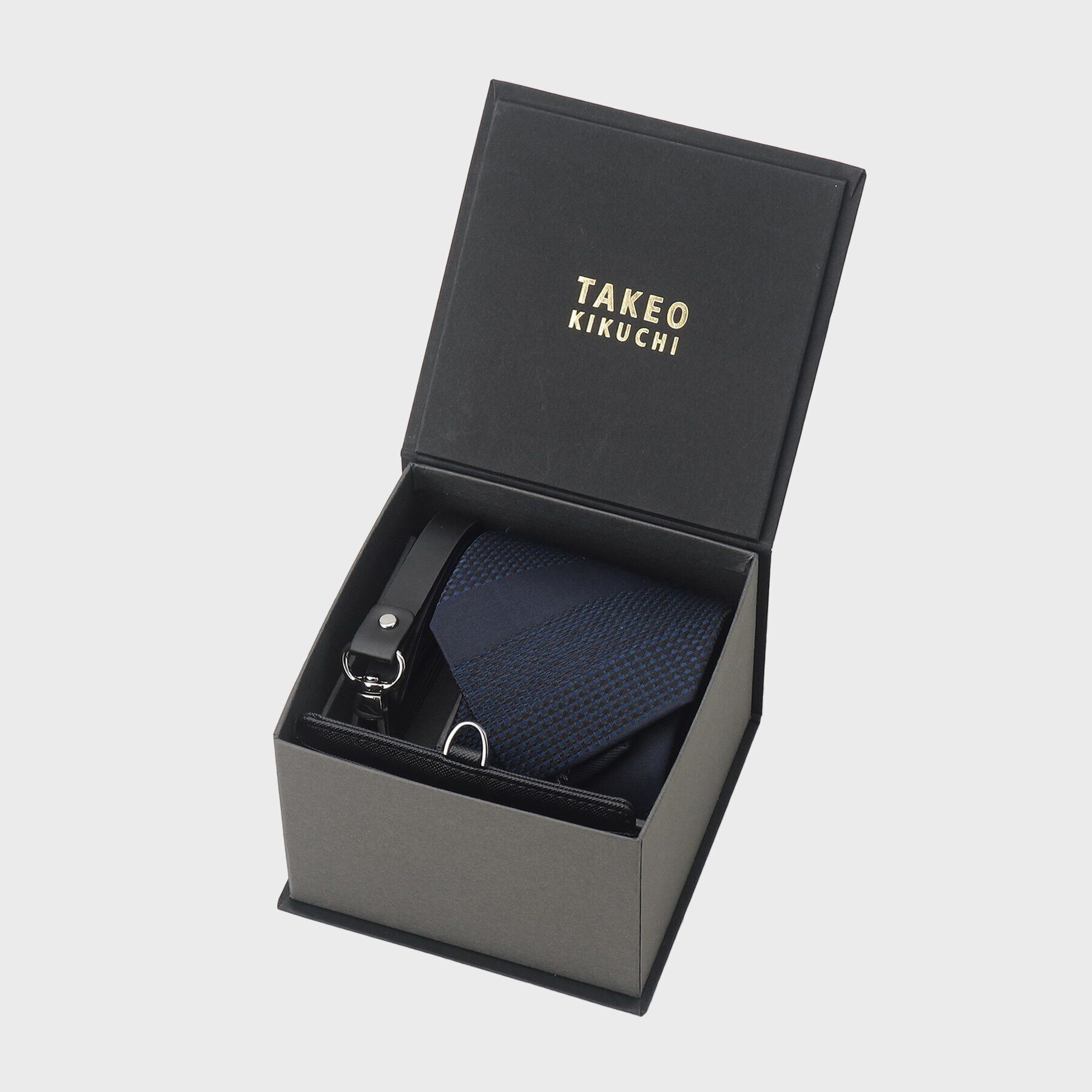 TAKEO KIKUCHI「【SPECIAL BOX】チェンジネクタイ&IDホルダー セット」|ネクタイ・蝶ネクタイ|