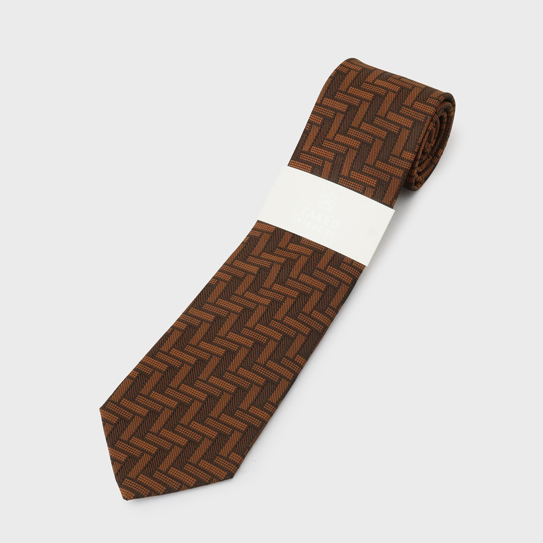 TAKEO KIKUCHI「【THE FLAGSHIP】檜垣紋（ひがきもん）シルクネクタイ」|ネクタイ・蝶ネクタイ|