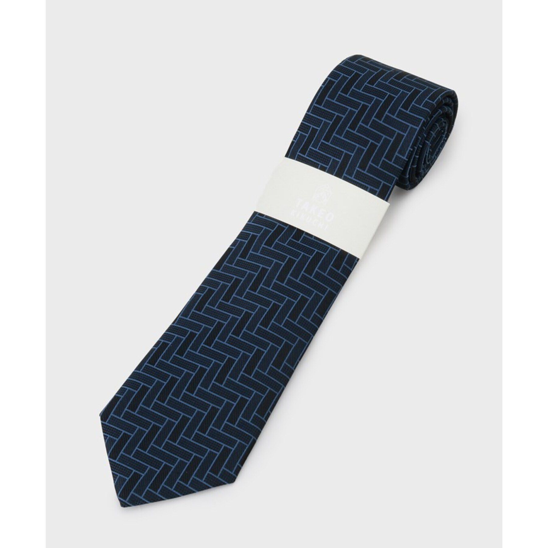 TAKEO KIKUCHI「【THE FLAGSHIP】檜垣紋（ひがきもん）シルクネクタイ」|ネクタイ・蝶ネクタイ|