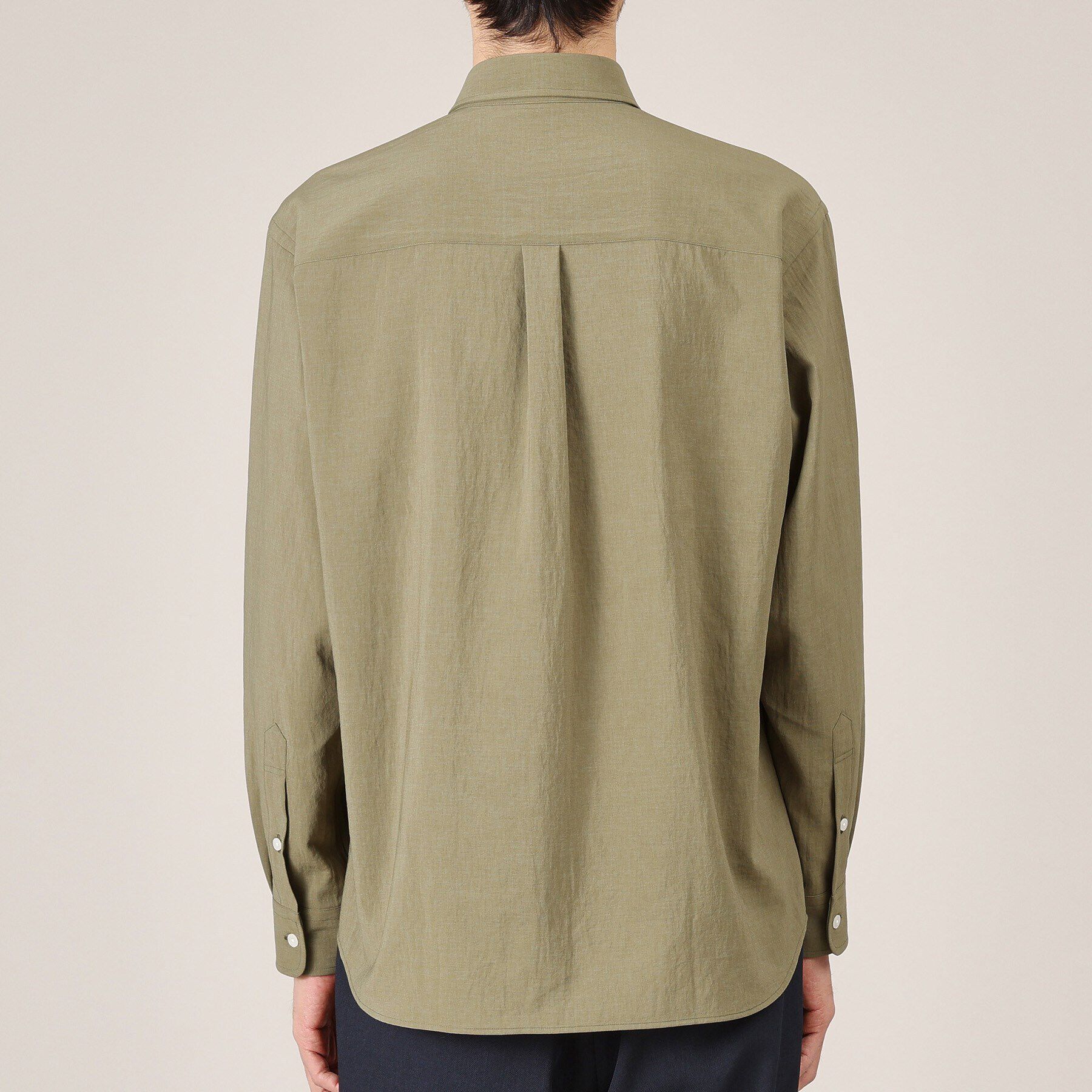 TAKEO KIKUCHI「【Made in JAPAN】麻調ショートカラーシャツ」|シャツ・ブラウス|