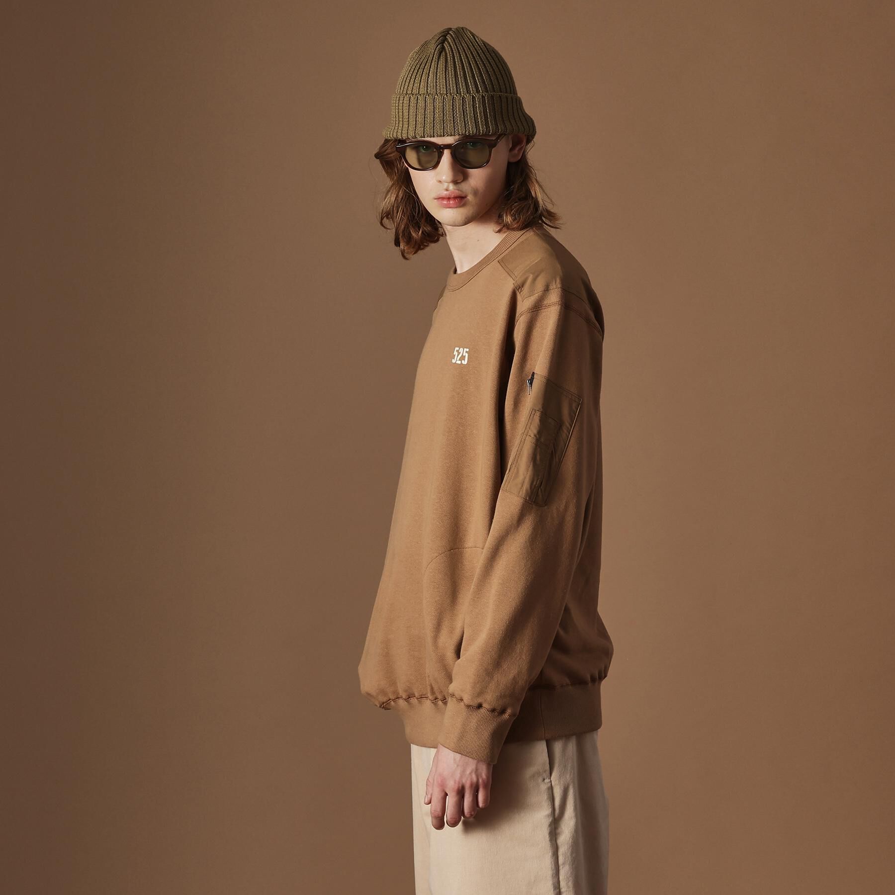 40CARATS&525「【Sサイズ～】525ミリタリートレーナー」|パーカー|