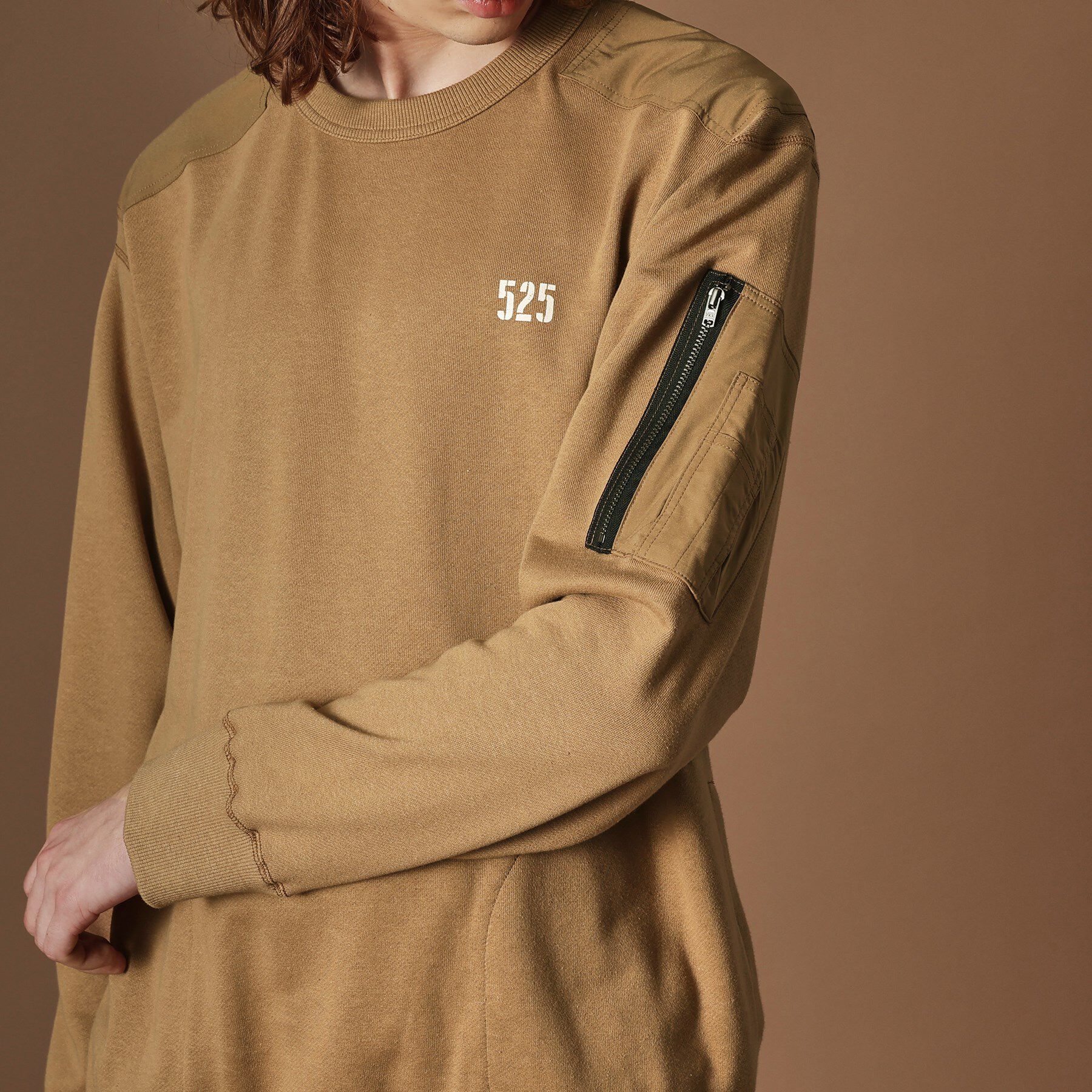 40CARATS&525「【Sサイズ～】525ミリタリートレーナー」|パーカー|