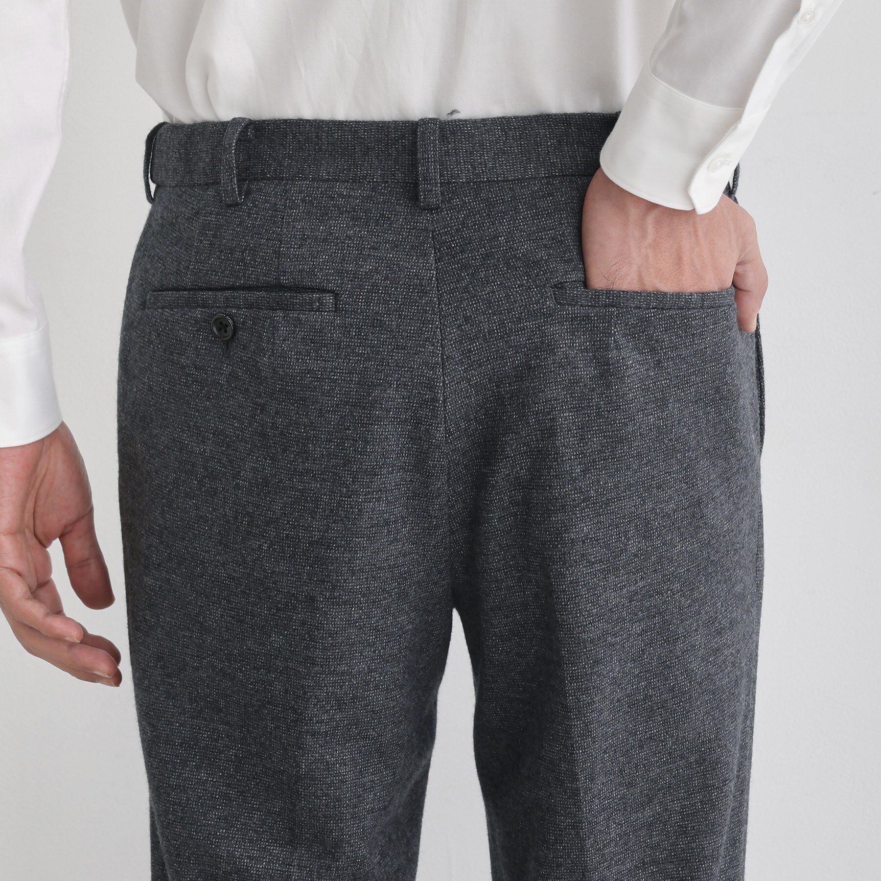 TAKEO KIKUCHI「【Sサイズ～】尾州織 ピンヘッドムリネ パンツ」|その他|