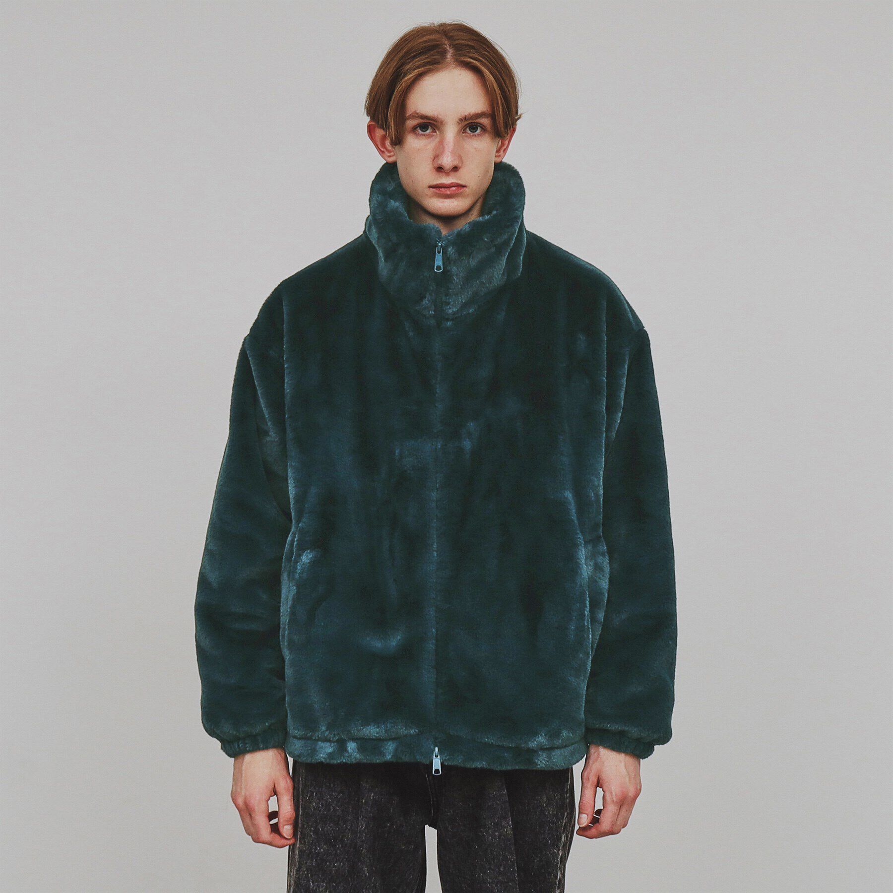 tk.TAKEO KIKUCHI「スタンドフェイクファーブルゾン」|ブルゾン・スタジャン|